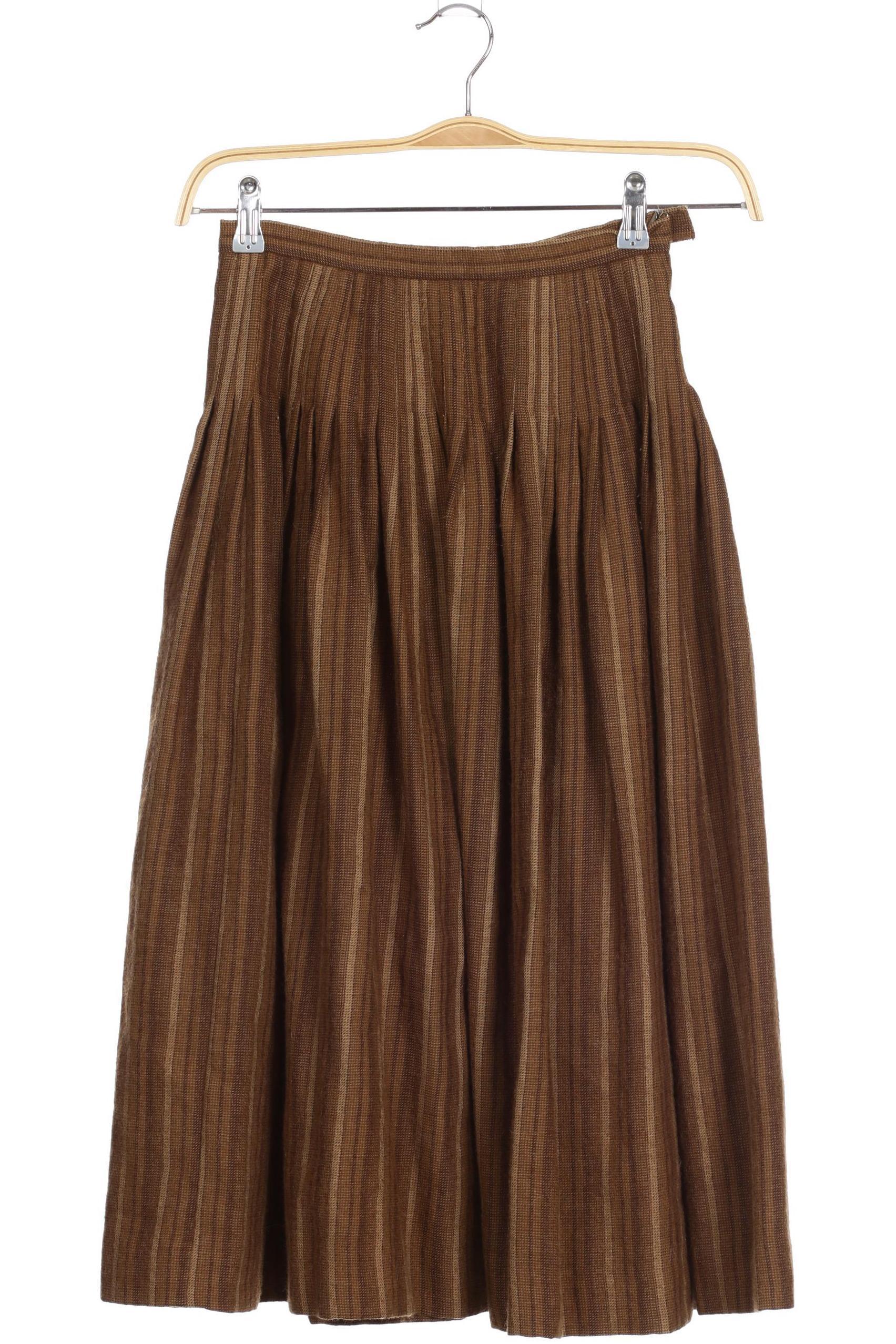 

Yves Saint Laurent Damen Rock, braun, Gr. 40