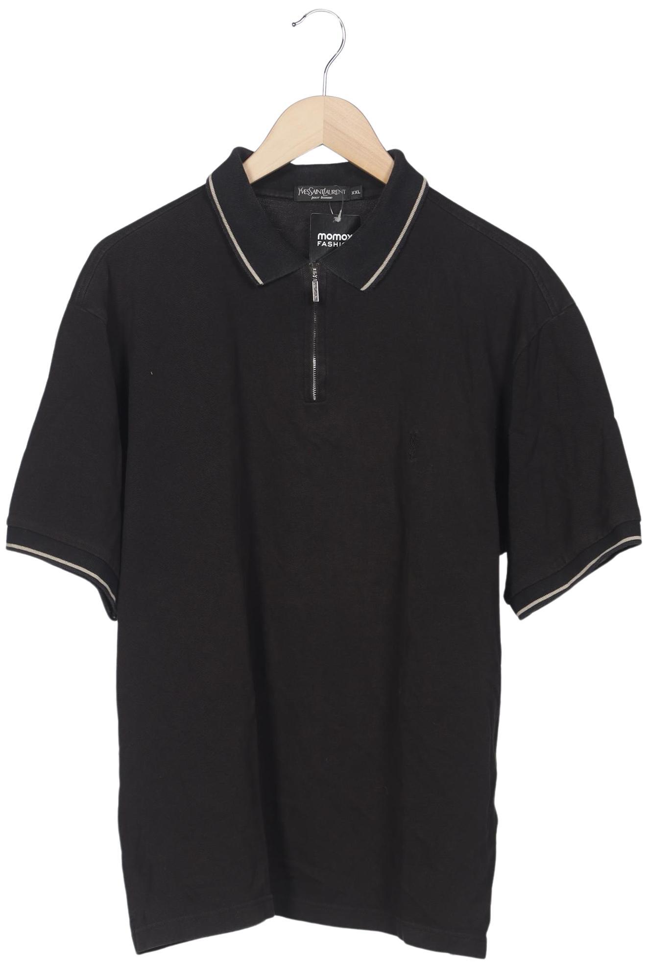

Yves Saint Laurent Herren Poloshirt, schwarz, Gr. 56