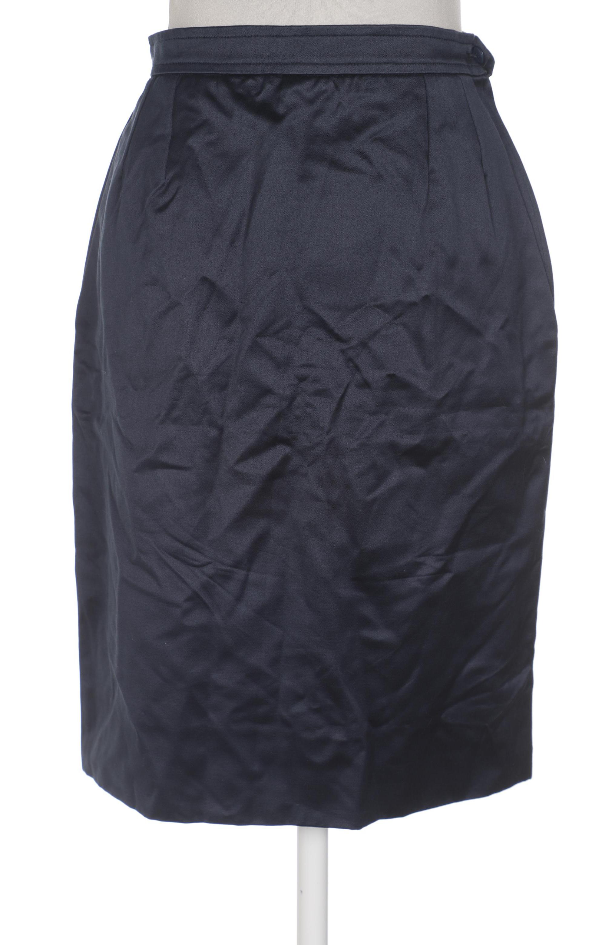 

Yves Saint Laurent Damen Rock, marineblau, Gr. 36