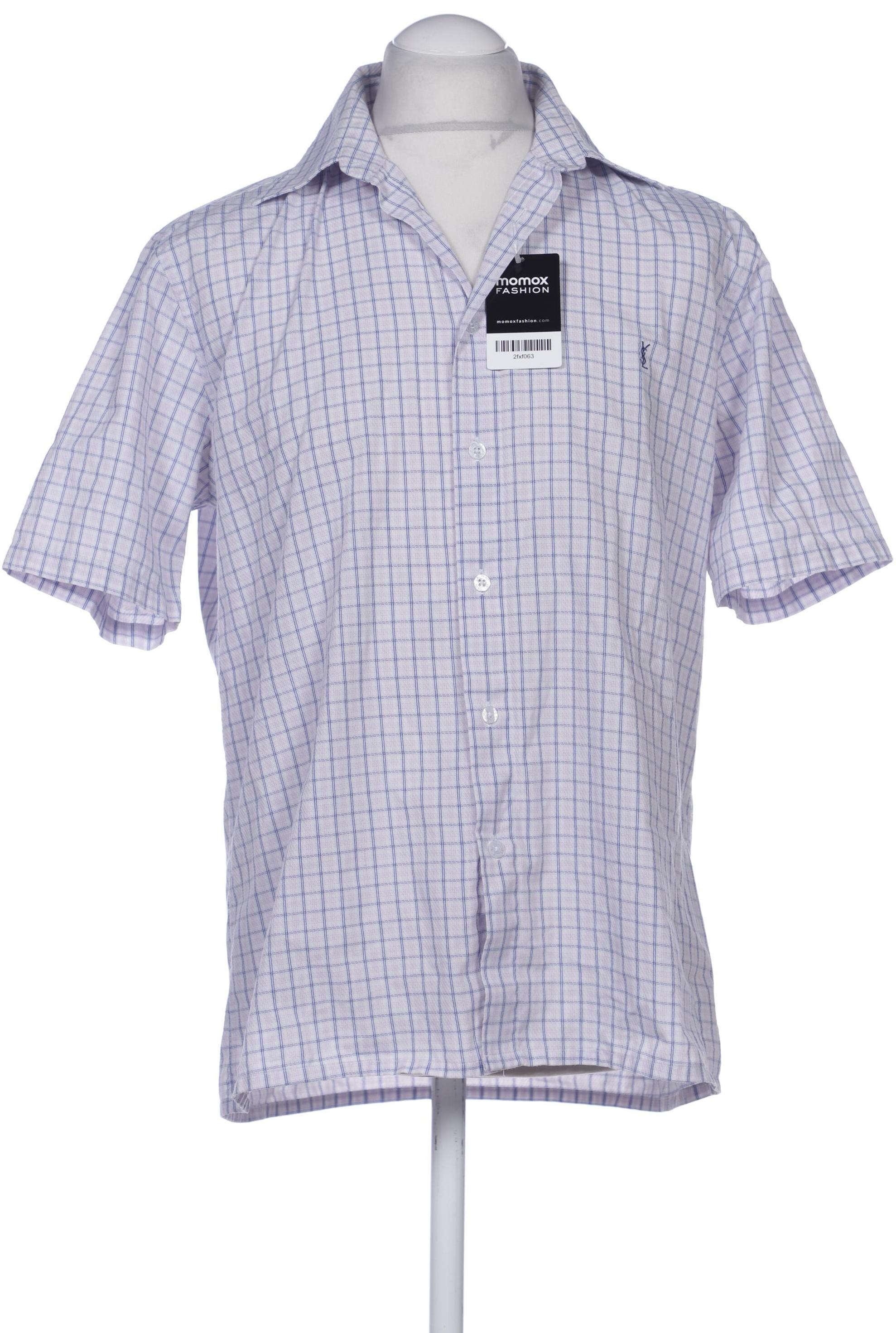 

Yves Saint Laurent Herren Hemd, blau, Gr. 52