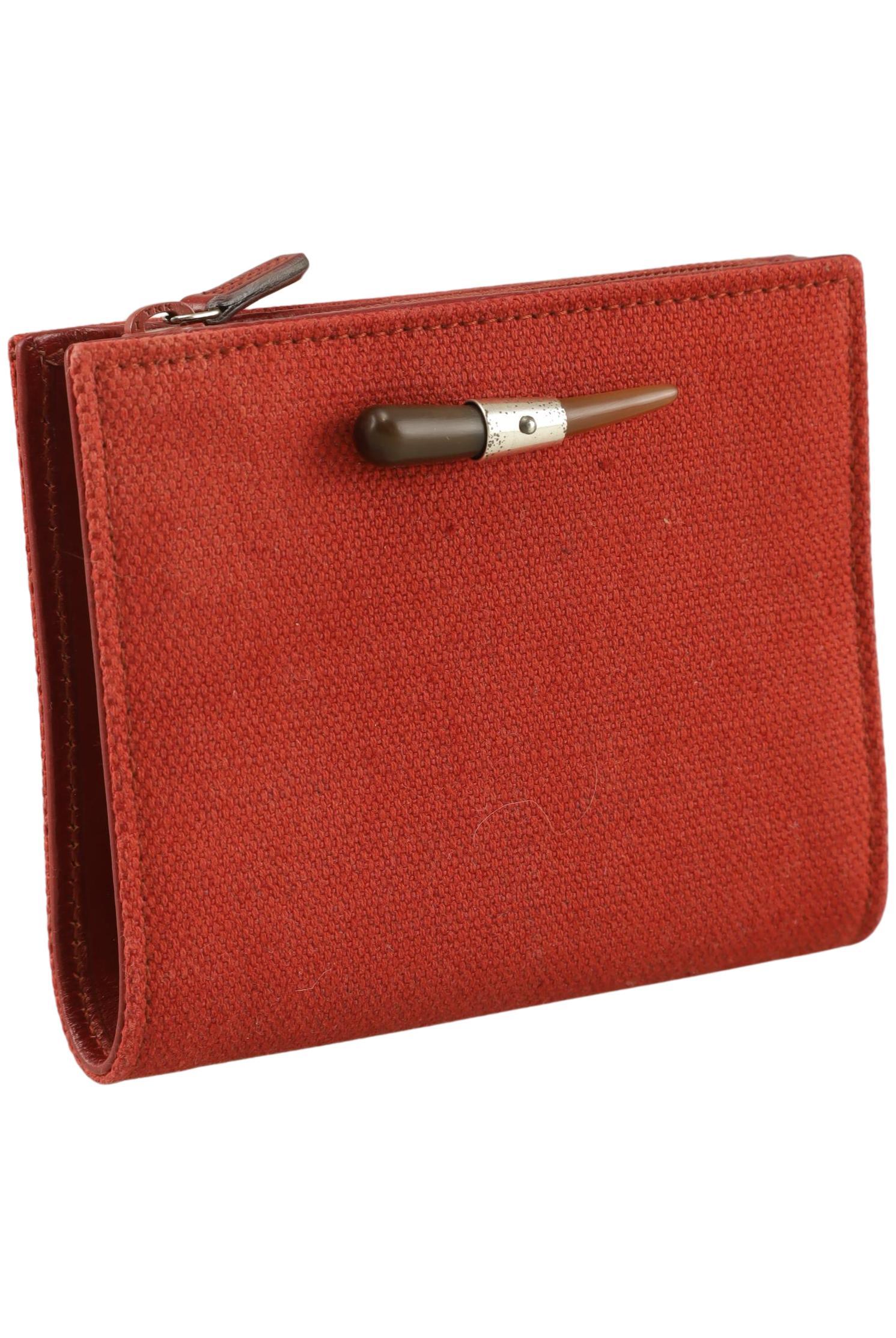 

Yves Saint Laurent Damen Portemonnaie, rot, Gr.