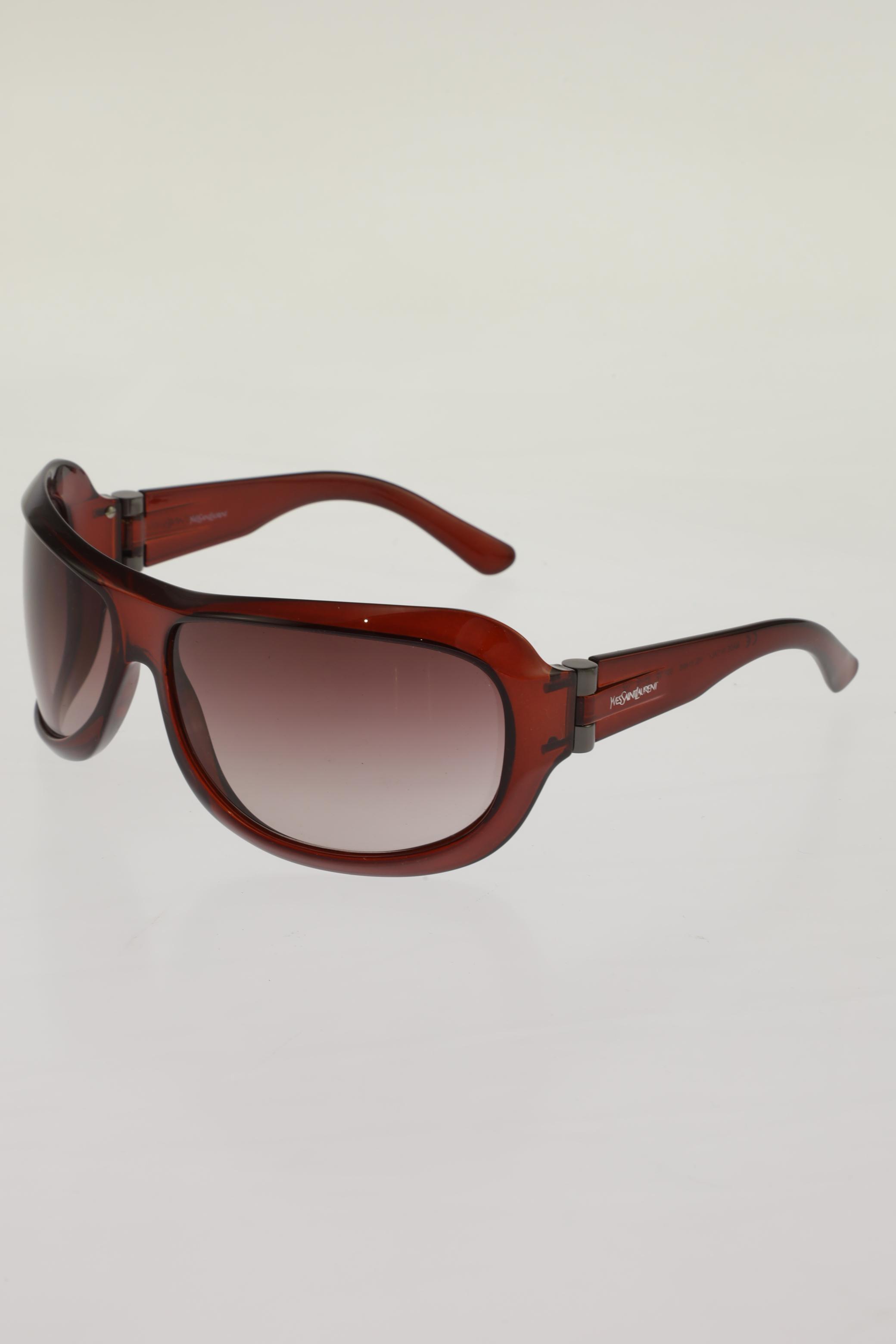 

Yves Saint Laurent Damen Sonnenbrille, bordeaux, Gr.