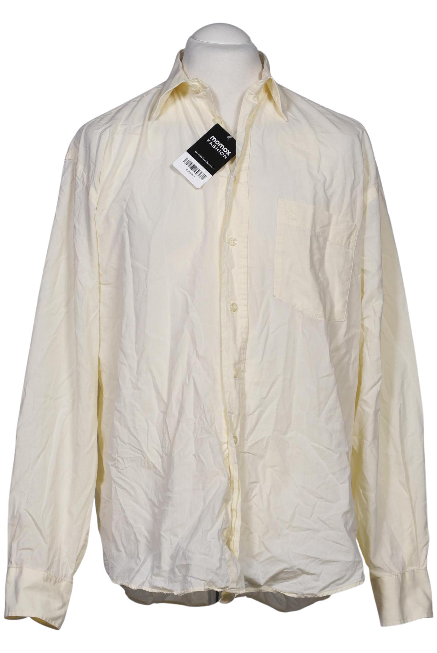 

Yves Saint Laurent Herren Hemd, cremeweiß, Gr. 52
