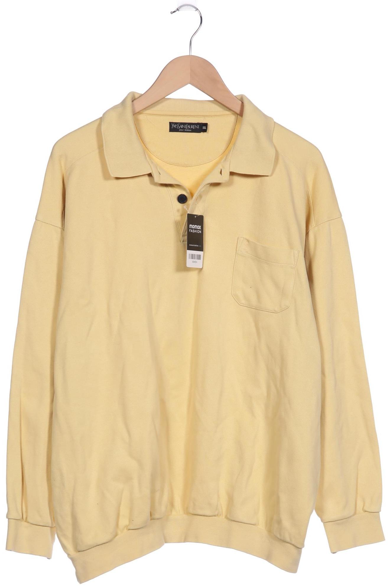 

Yves Saint Laurent Herren Sweatshirt, gelb, Gr. 56