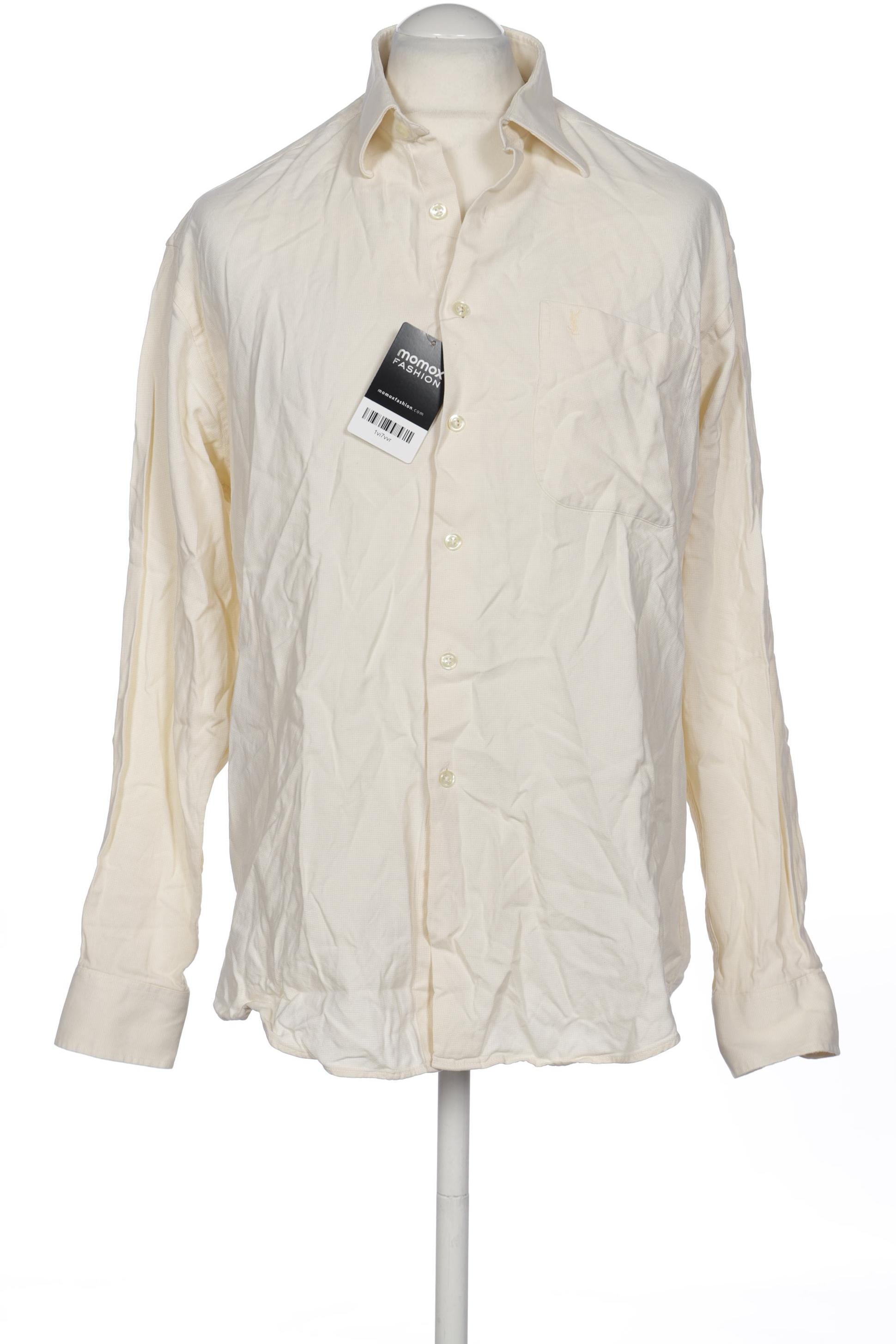 

Yves Saint Laurent Herren Hemd, cremeweiß