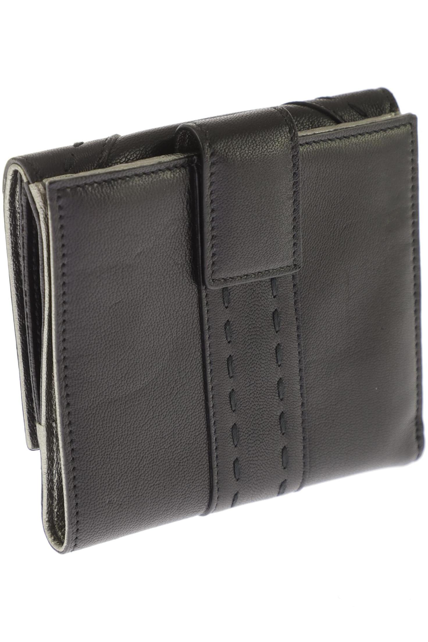 

Yves Saint Laurent Damen Portemonnaie, schwarz, Gr.