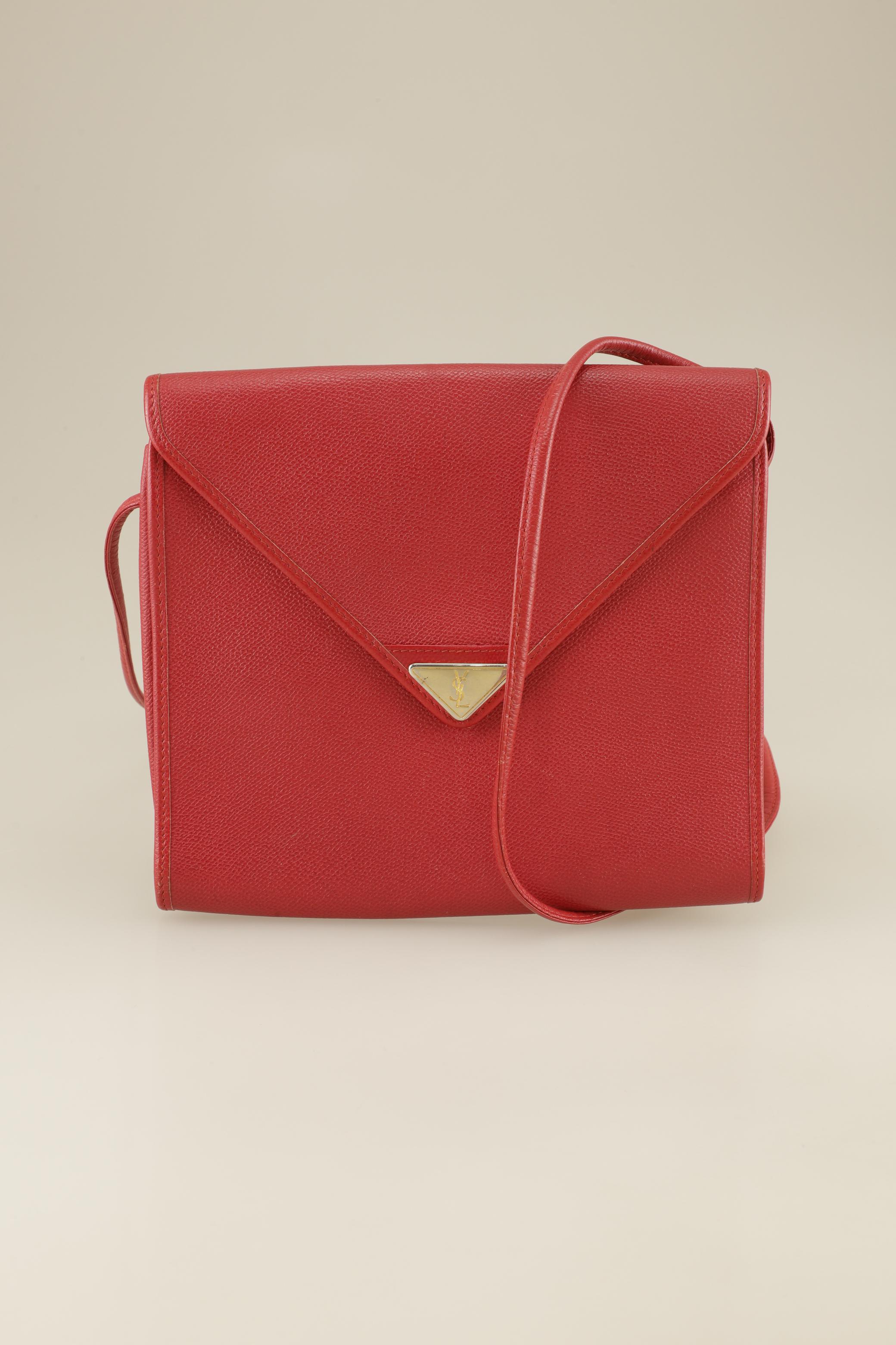 

Yves Saint Laurent Damen Handtasche, rot, Gr.