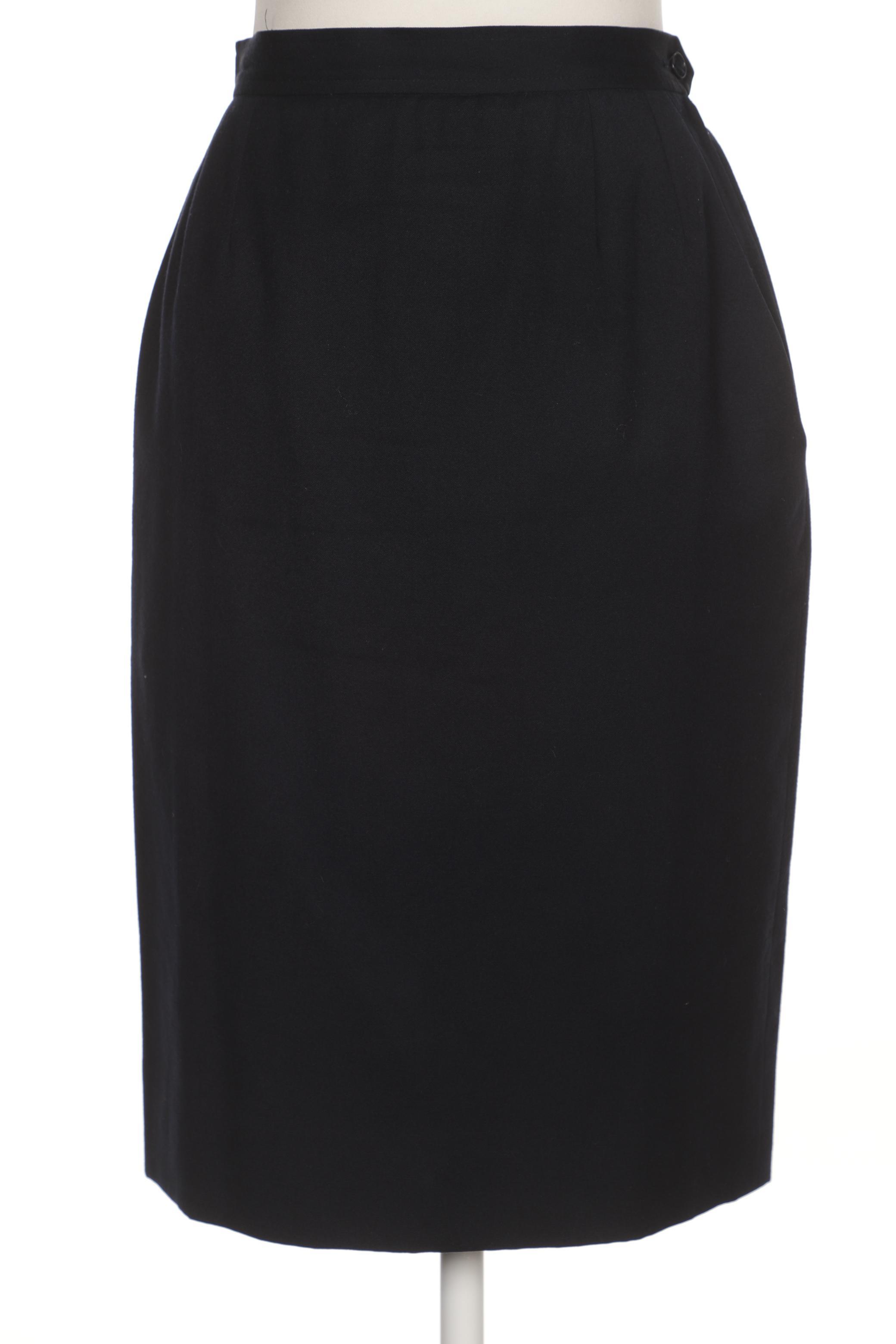 

Yves Saint Laurent Damen Rock, marineblau, Gr. 36