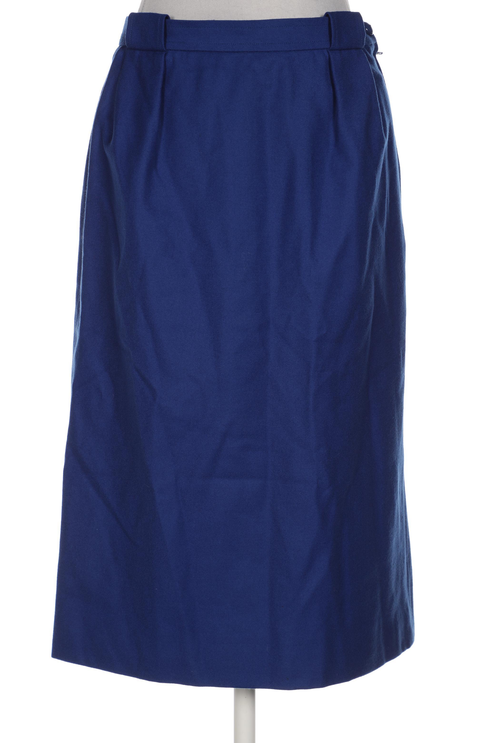 

Yves Saint Laurent Damen Rock, blau, Gr. 42