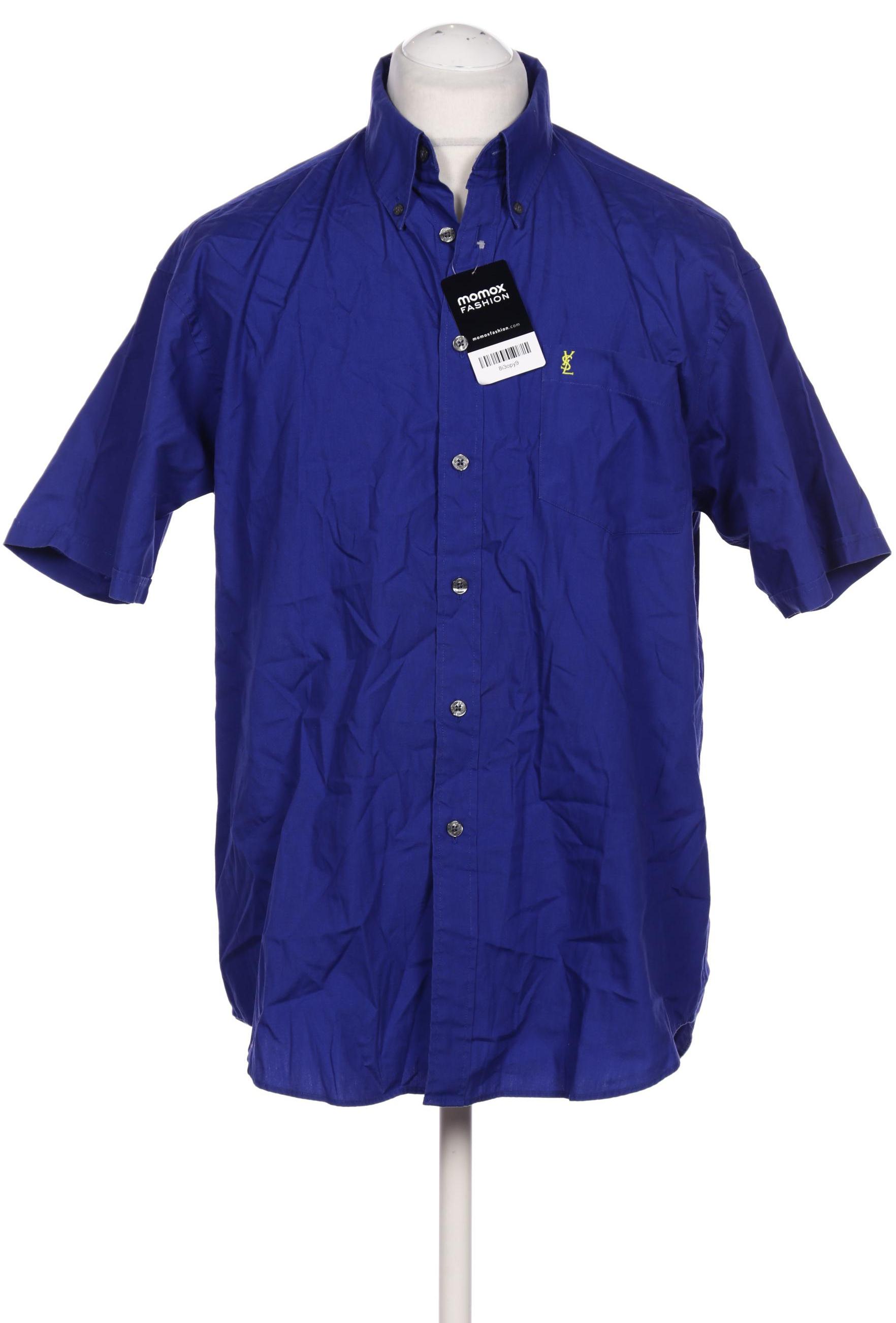 

Yves Saint Laurent Herren Hemd, marineblau, Gr. 52