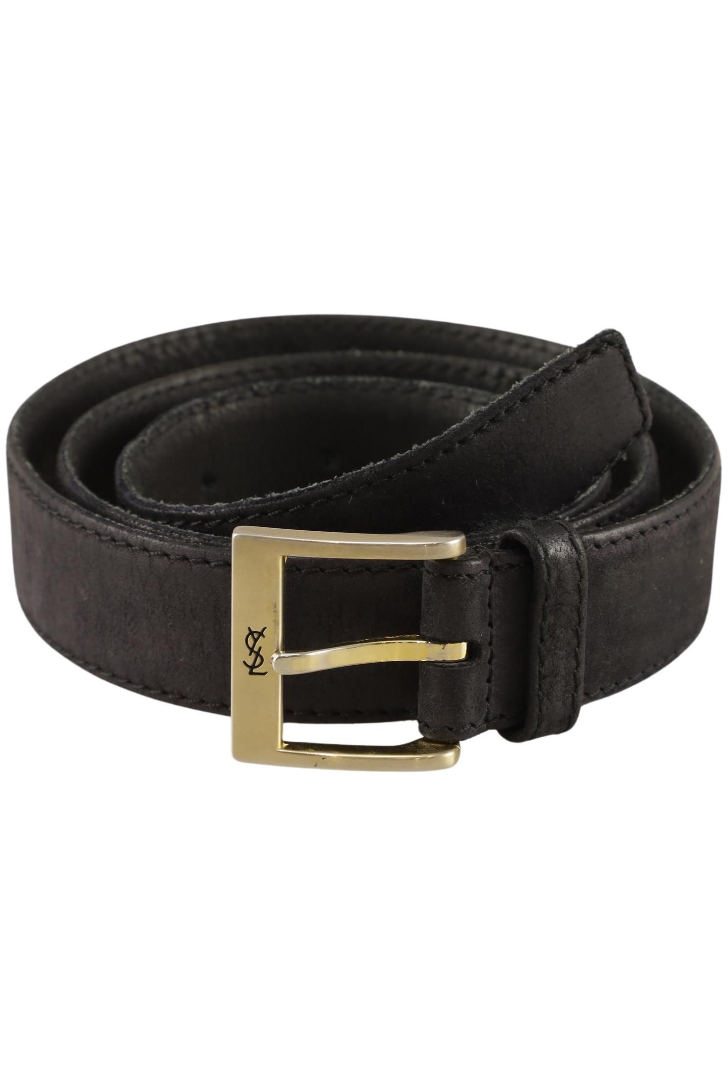 

Yves Saint Laurent Damen Gürtel, schwarz, Gr. 90