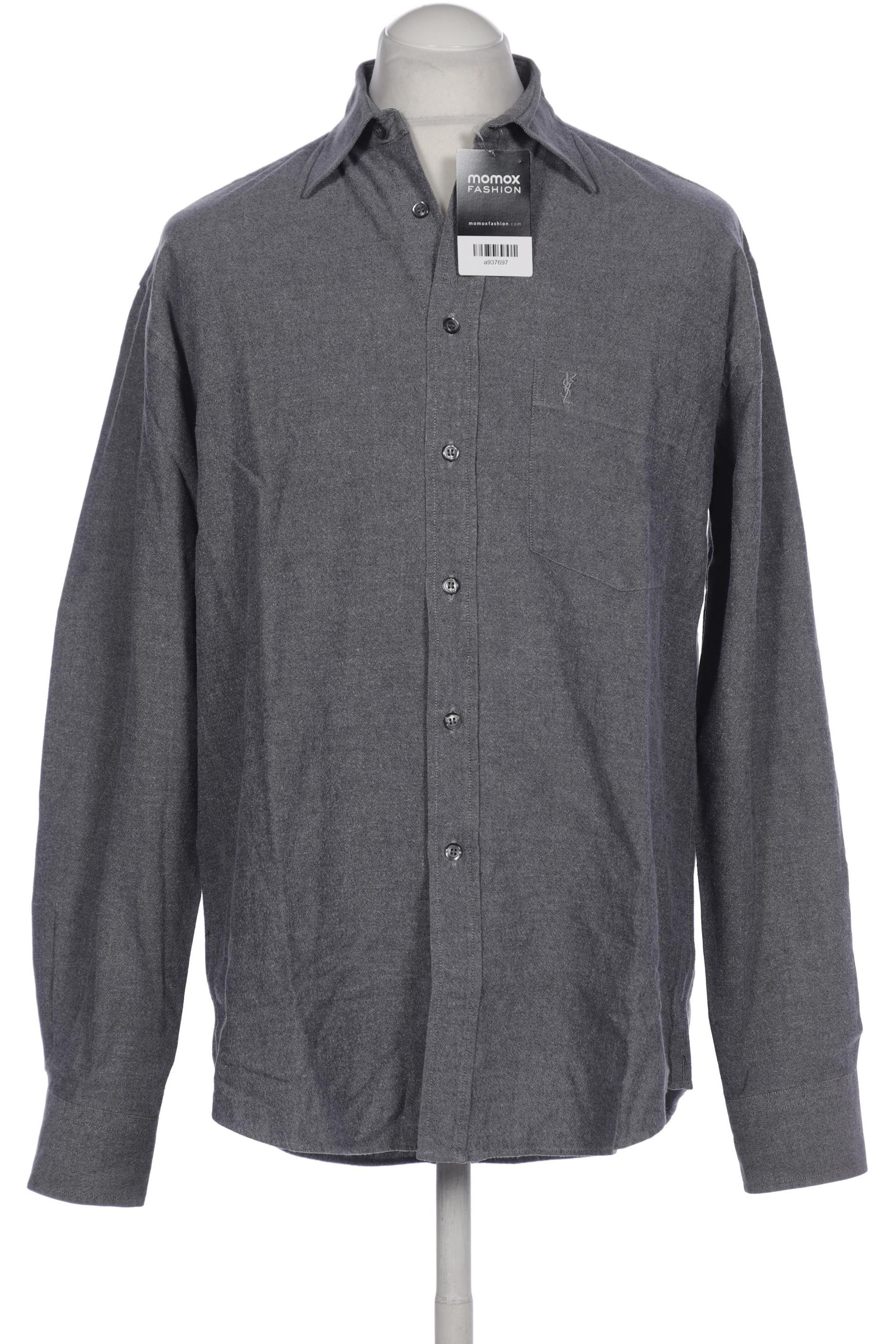 

Yves Saint Laurent Herren Hemd, grau, Gr. 52