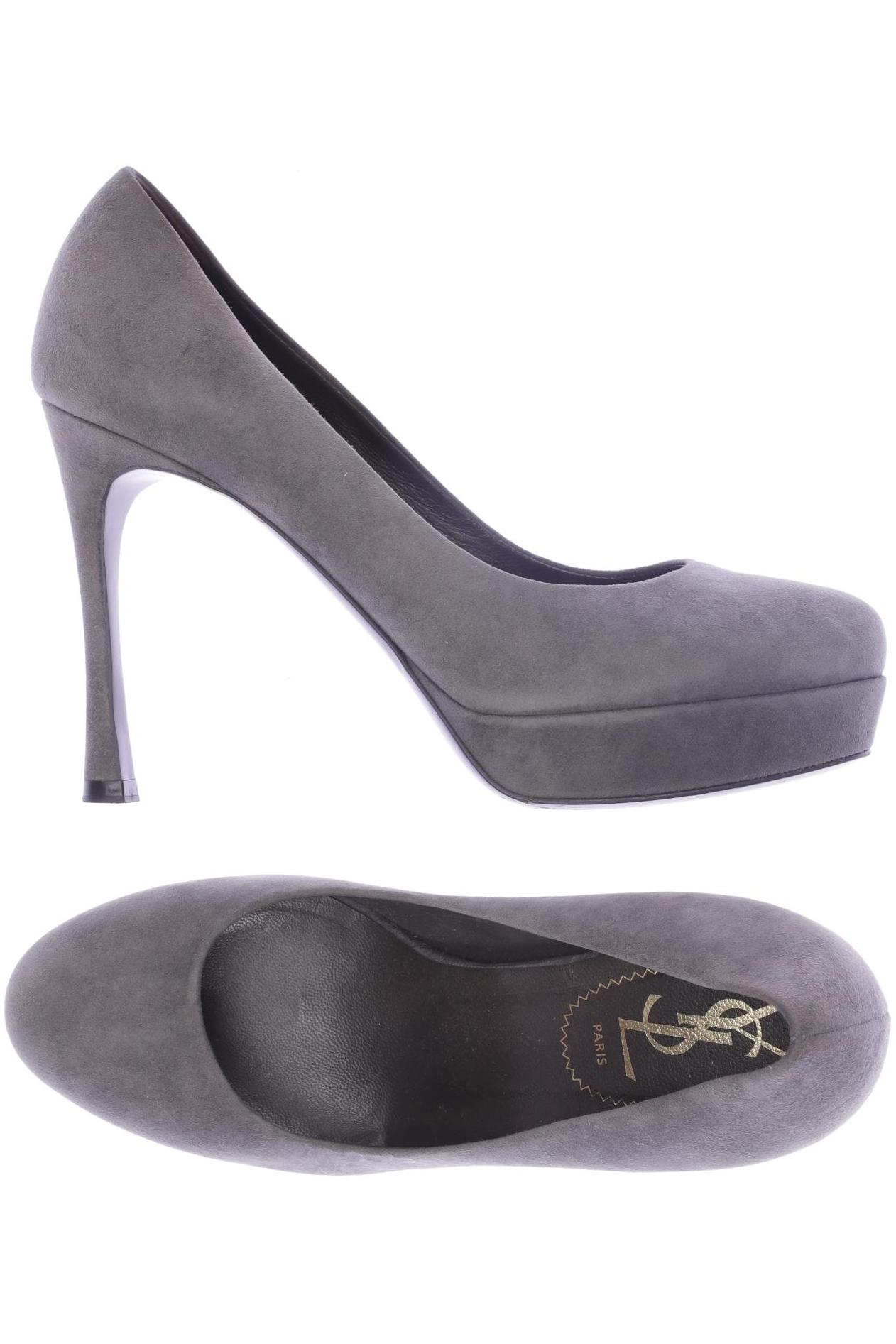 

Yves Saint Laurent Damen Pumps, grau, Gr. 36.5
