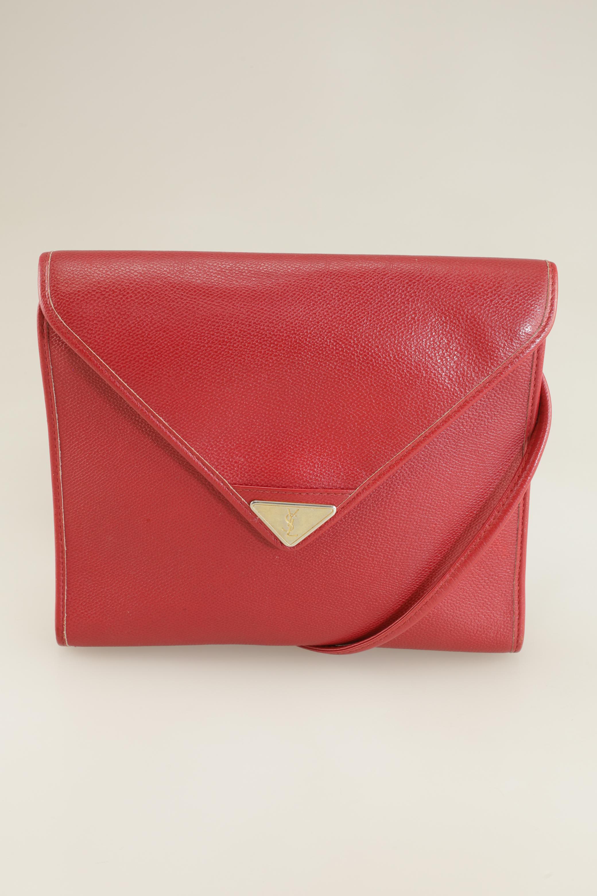 

Yves Saint Laurent Damen Handtasche, rot, Gr.