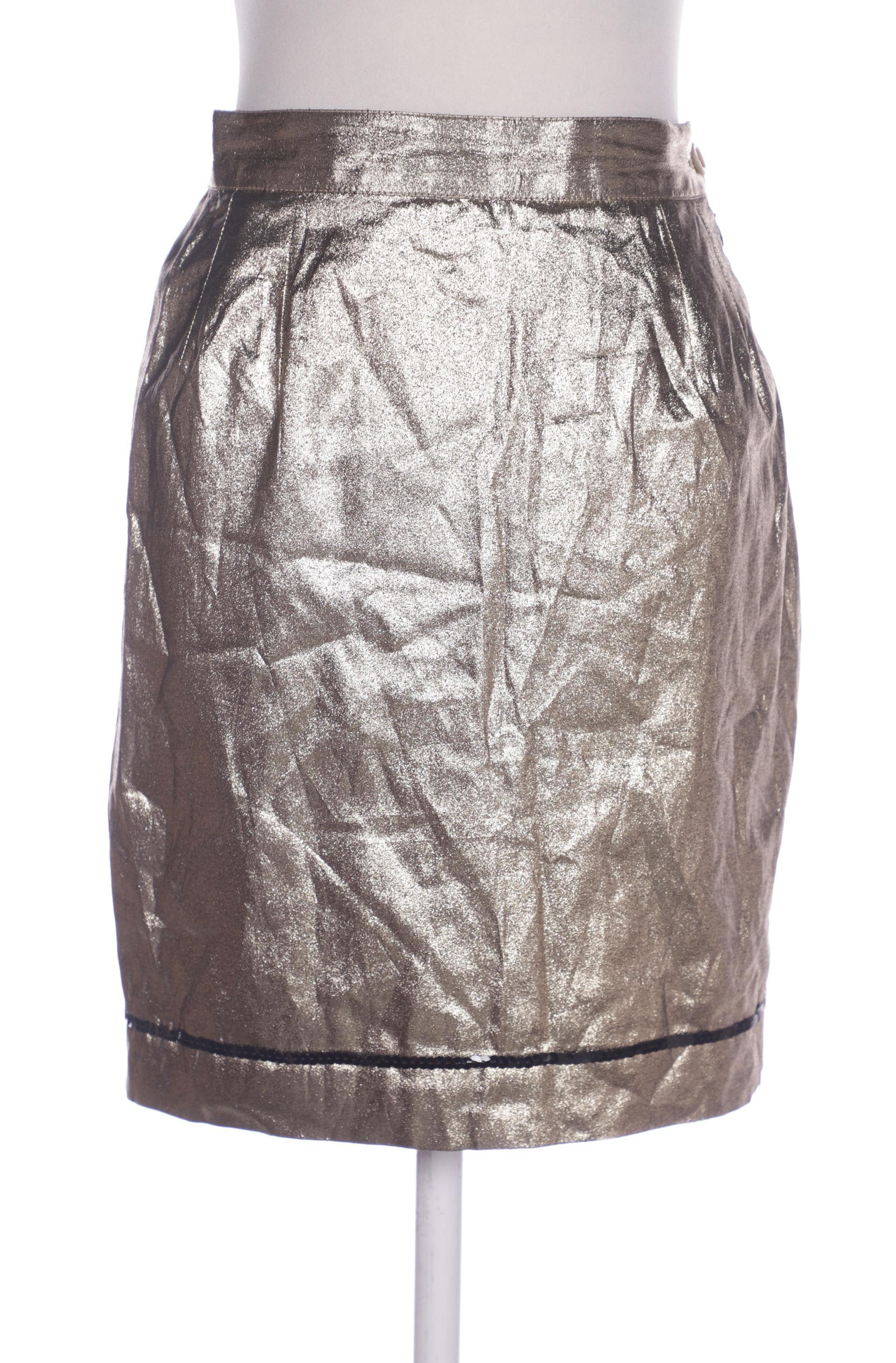 

Yves Saint Laurent Damen Rock, gold