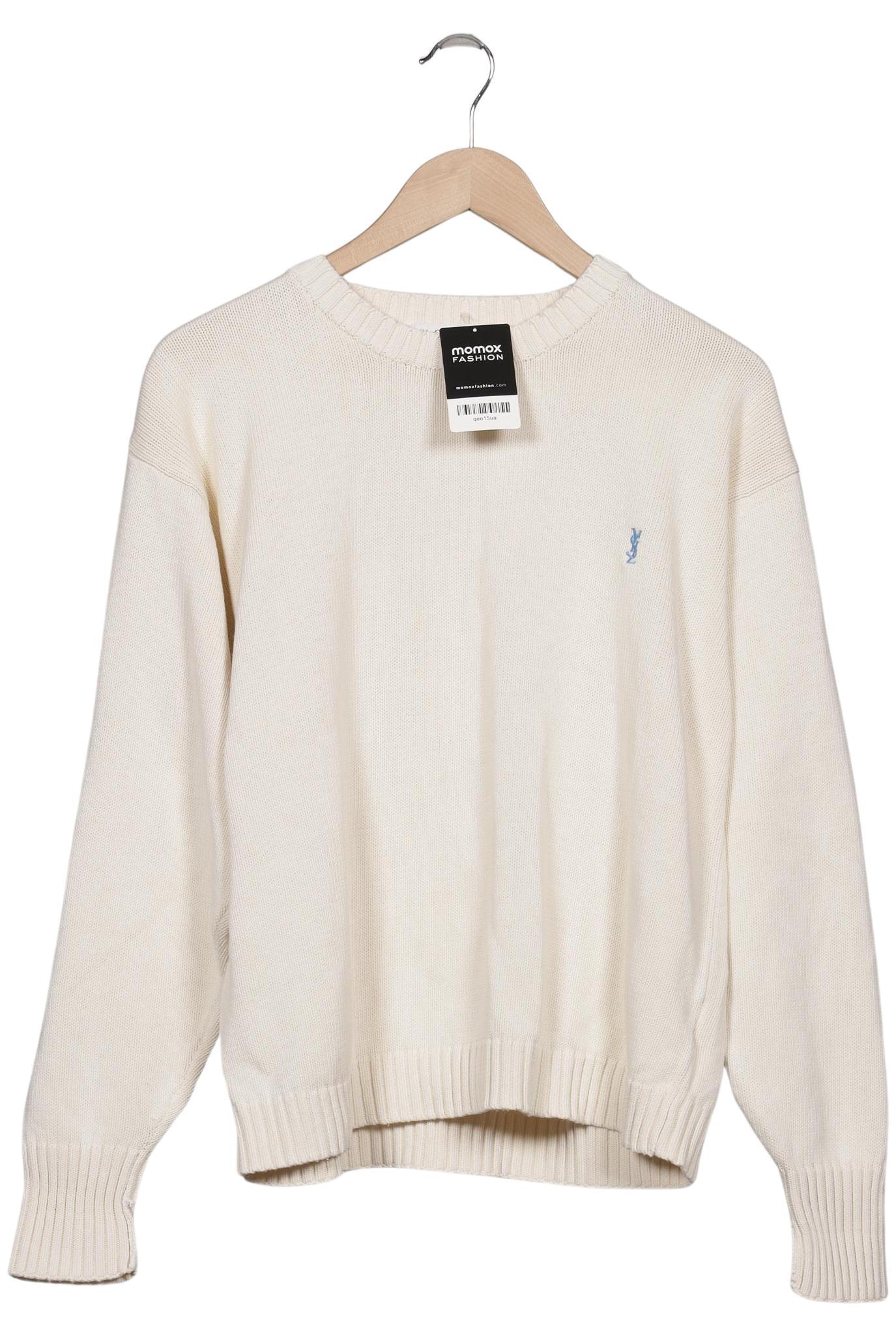 Thumbnail - Yves Saint Laurent Herren Pullover, cremeweiß, Gr. 54