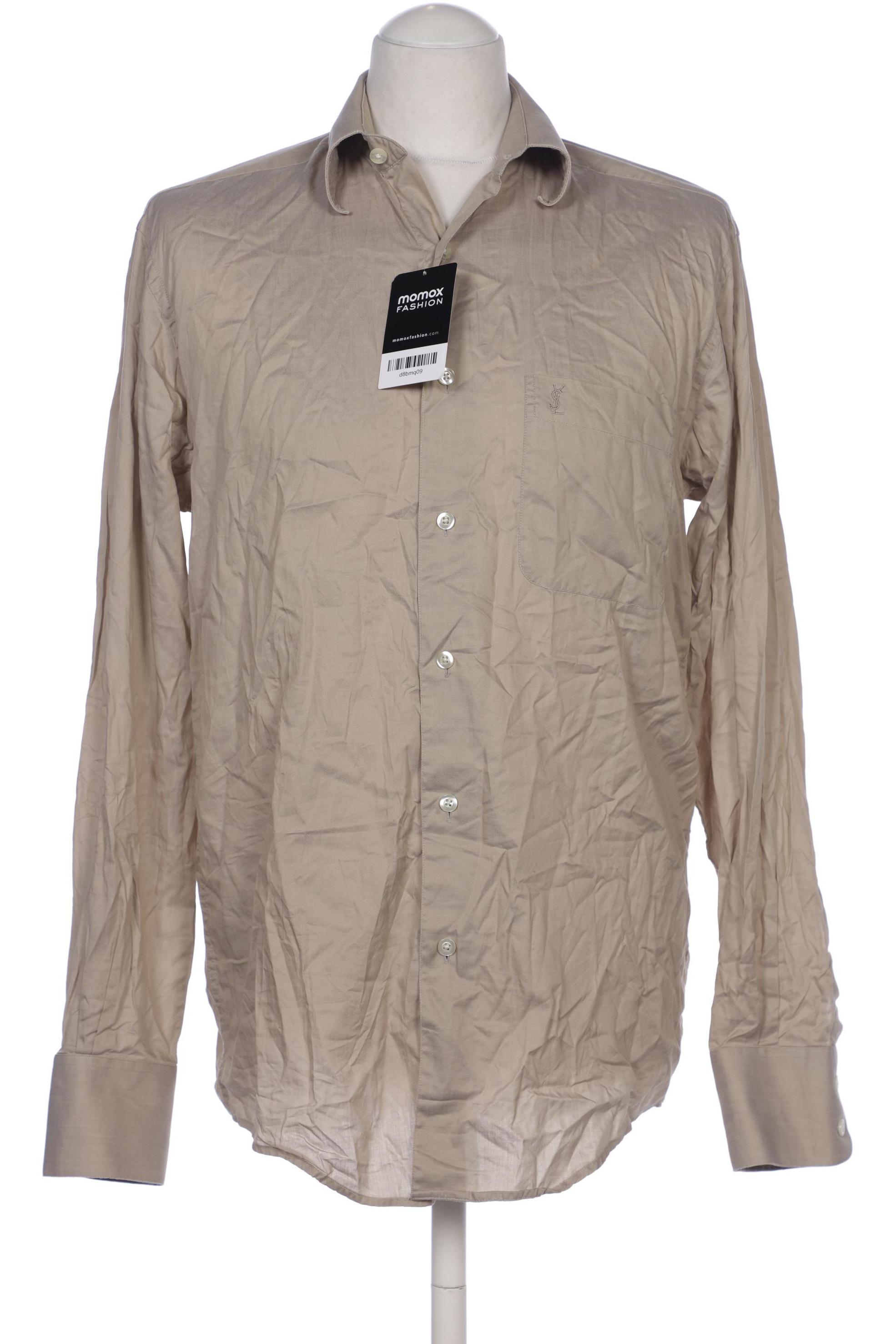 

Yves Saint Laurent Herren Hemd, beige, Gr. 46