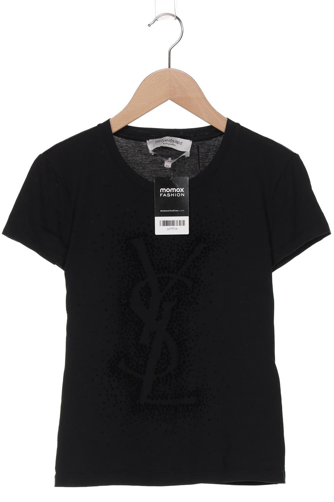 

Yves Saint Laurent Damen T-Shirt, schwarz, Gr. 34