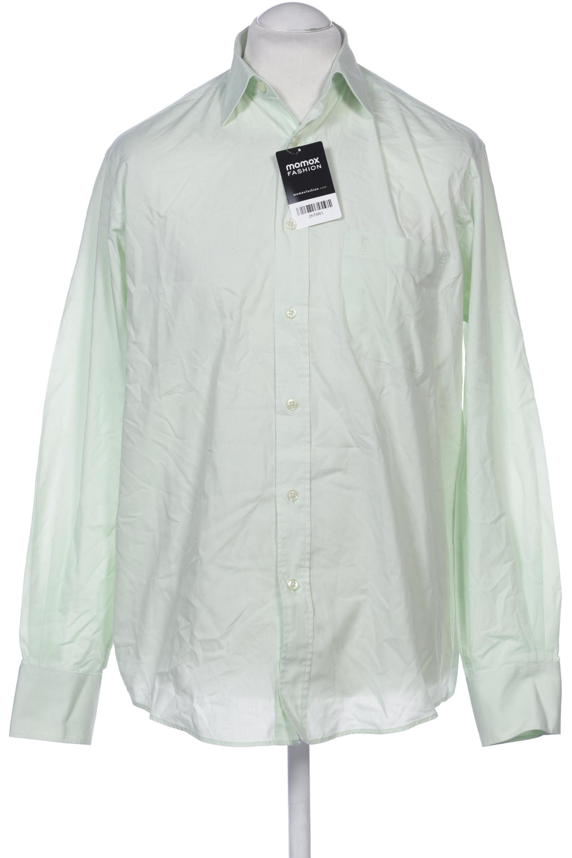 

Yves Saint Laurent Herren Hemd, hellgrün, Gr. 48