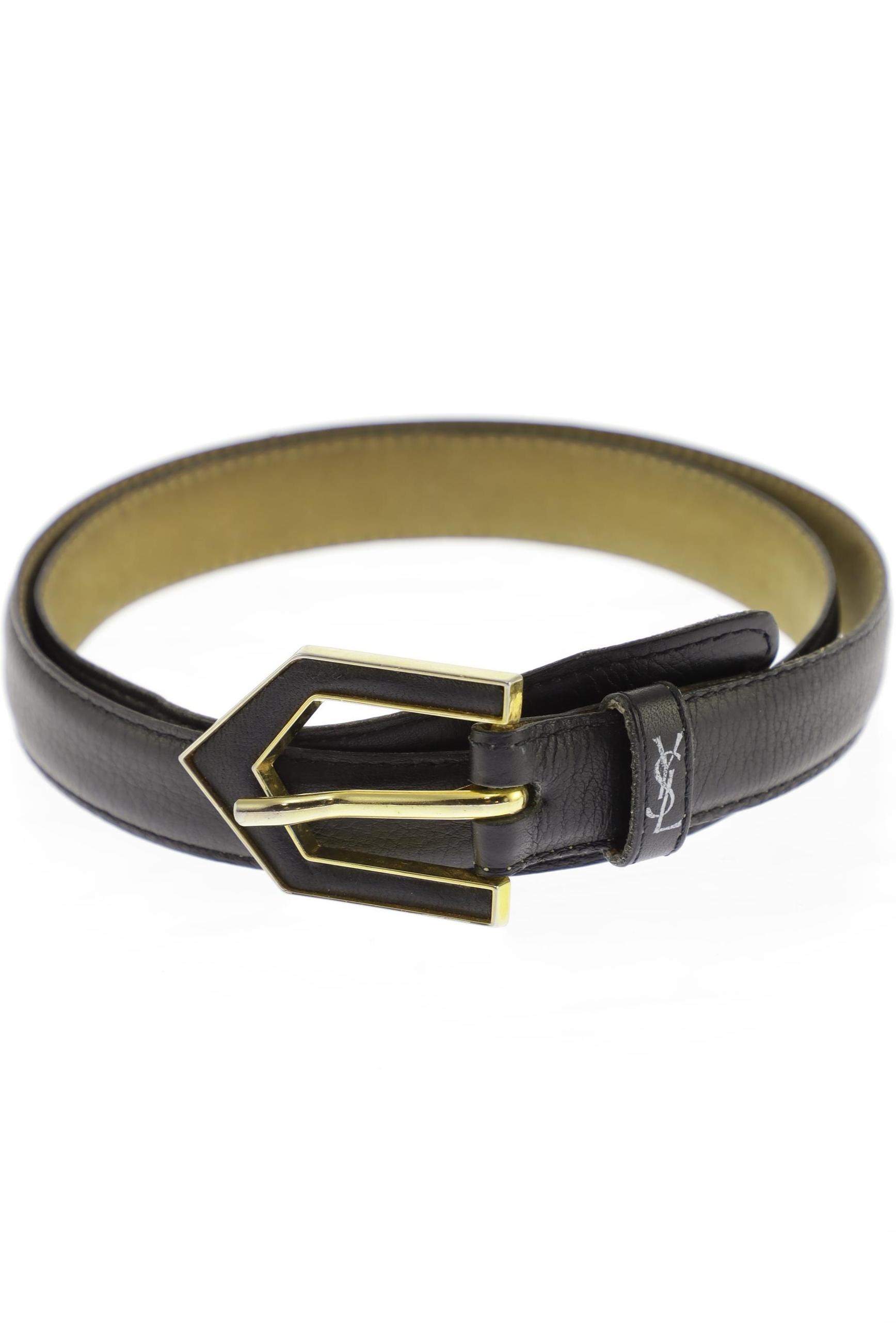 

Yves Saint Laurent Damen Gürtel, schwarz, Gr. 75