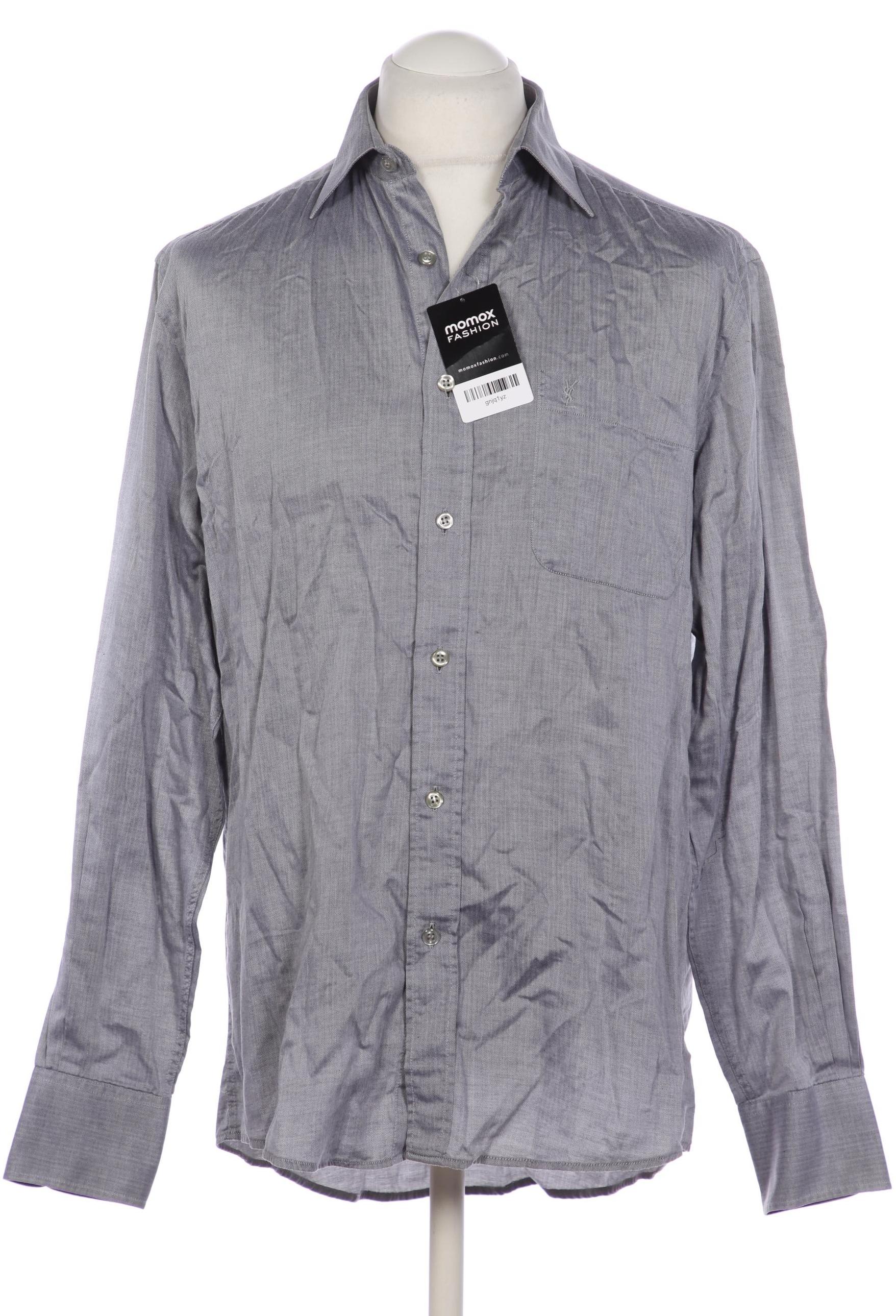 

Yves Saint Laurent Herren Hemd, grau, Gr. 52