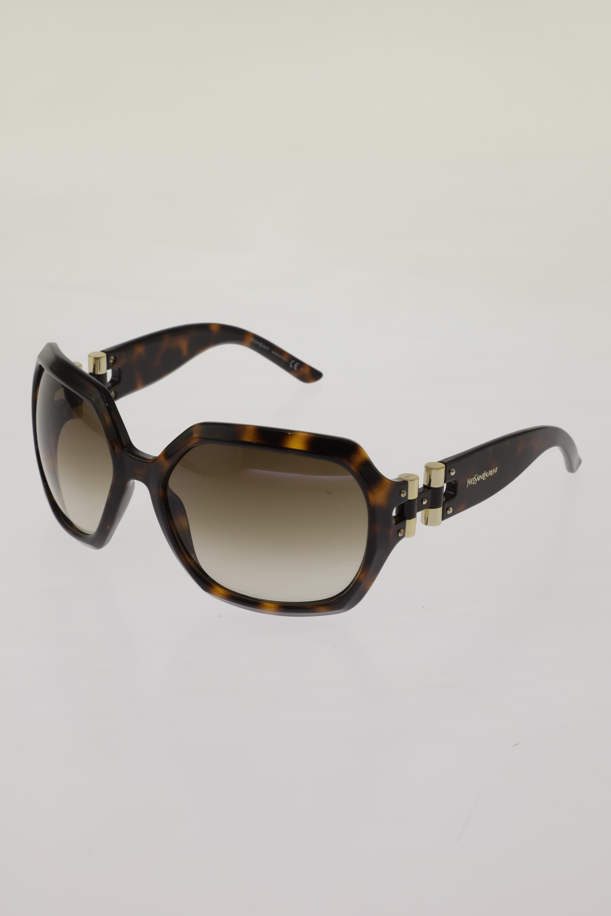 

Yves Saint Laurent Damen Sonnenbrille, braun, Gr.