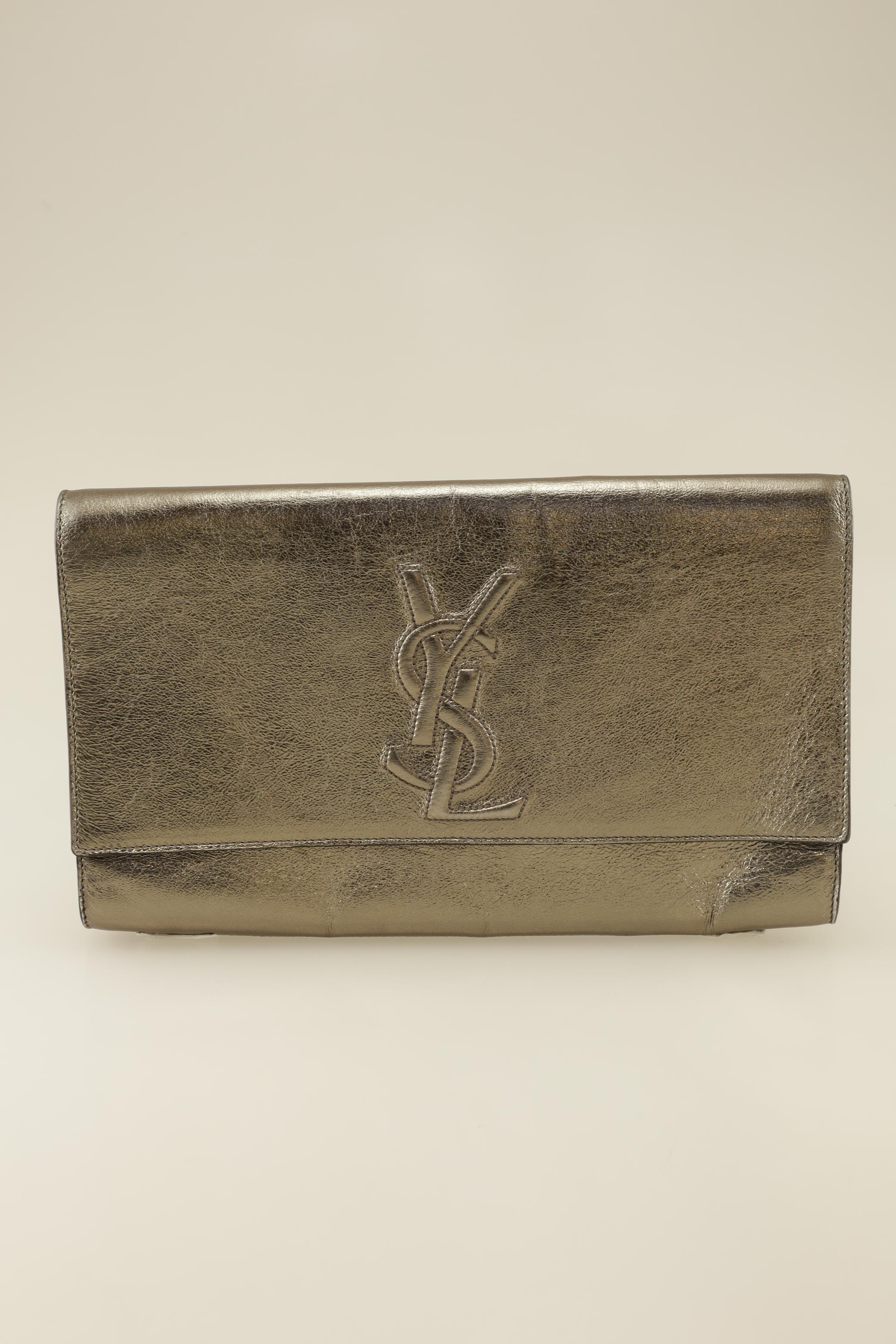

Yves Saint Laurent Damen Handtasche, gold, Gr.
