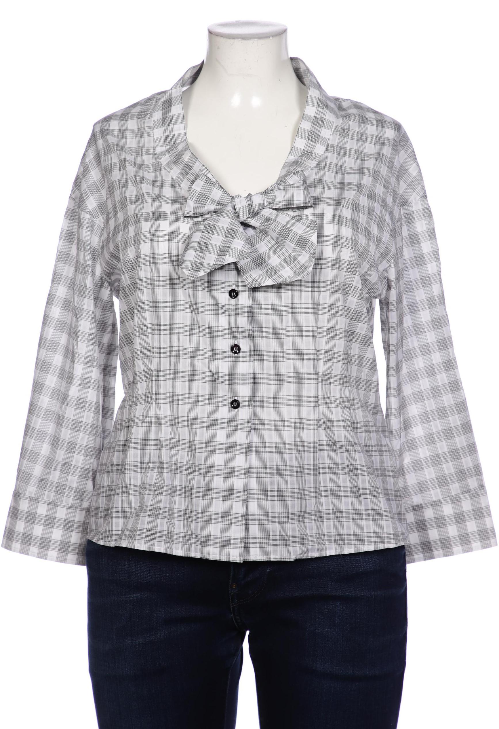

Yves Saint Laurent Damen Bluse, grau, Gr. 46