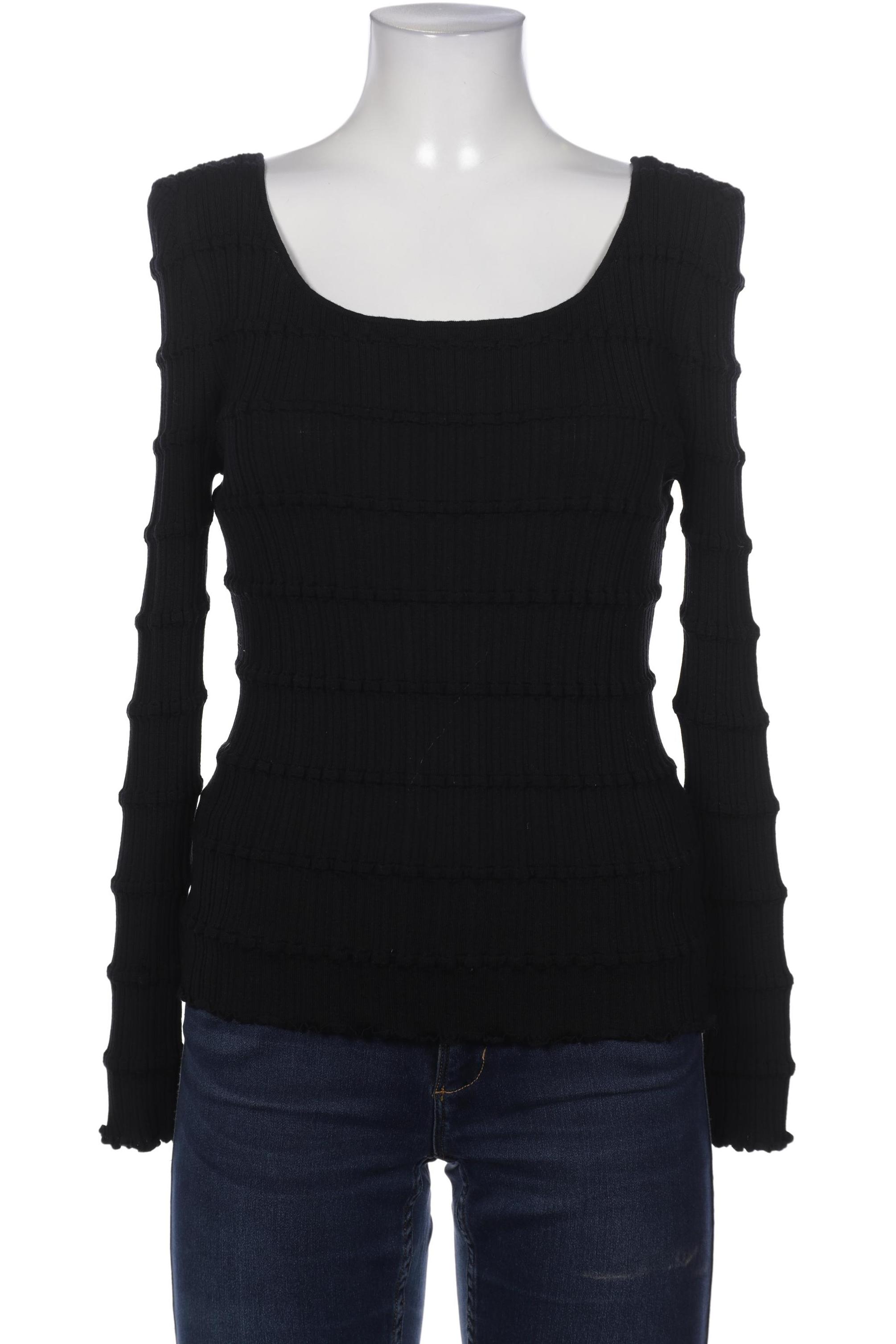 Thumbnail - Yves Saint Laurent Damen Langarmshirt, schwarz, Gr. 42