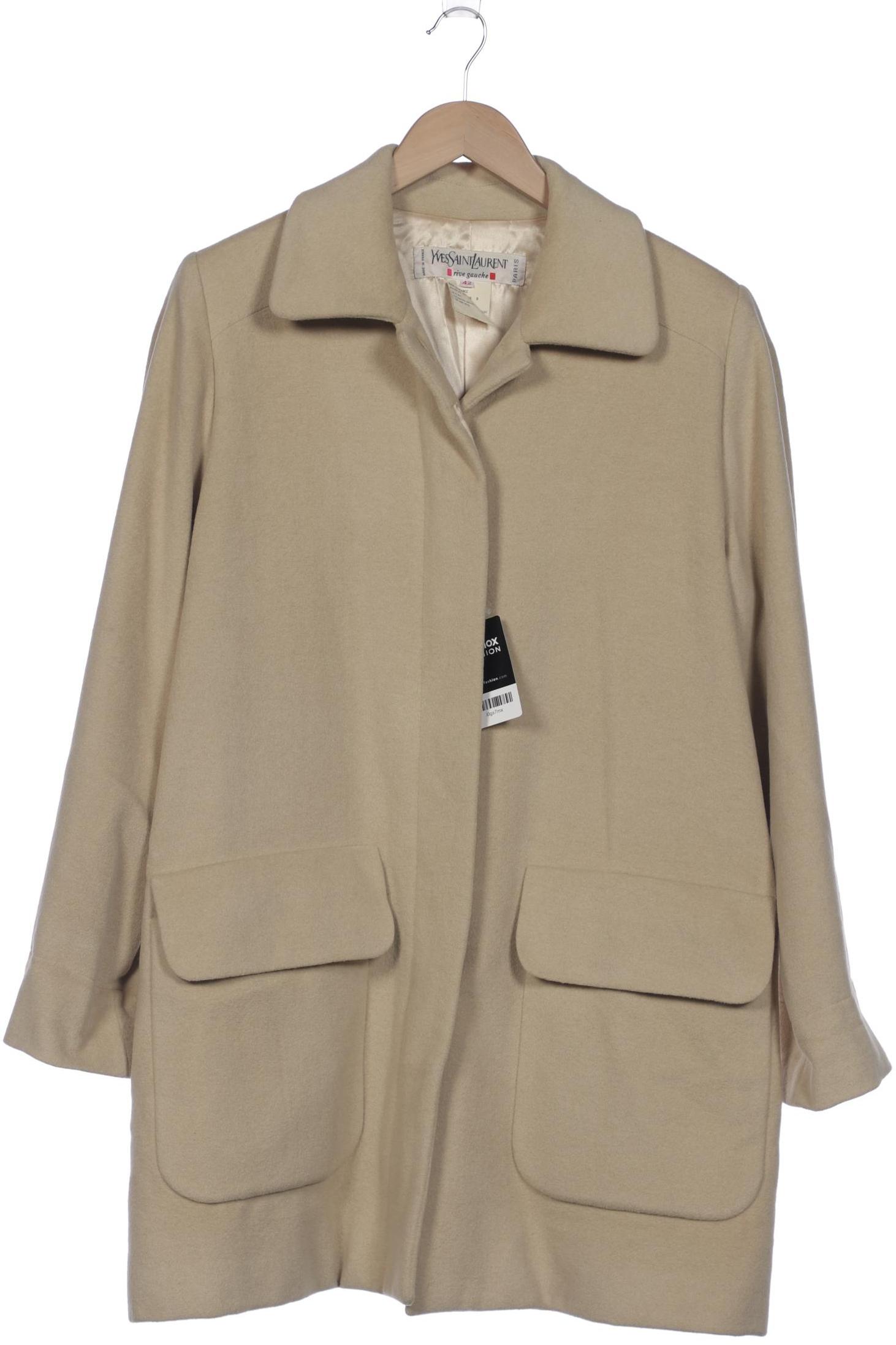 

Yves Saint Laurent Damen Mantel, beige, Gr. 42