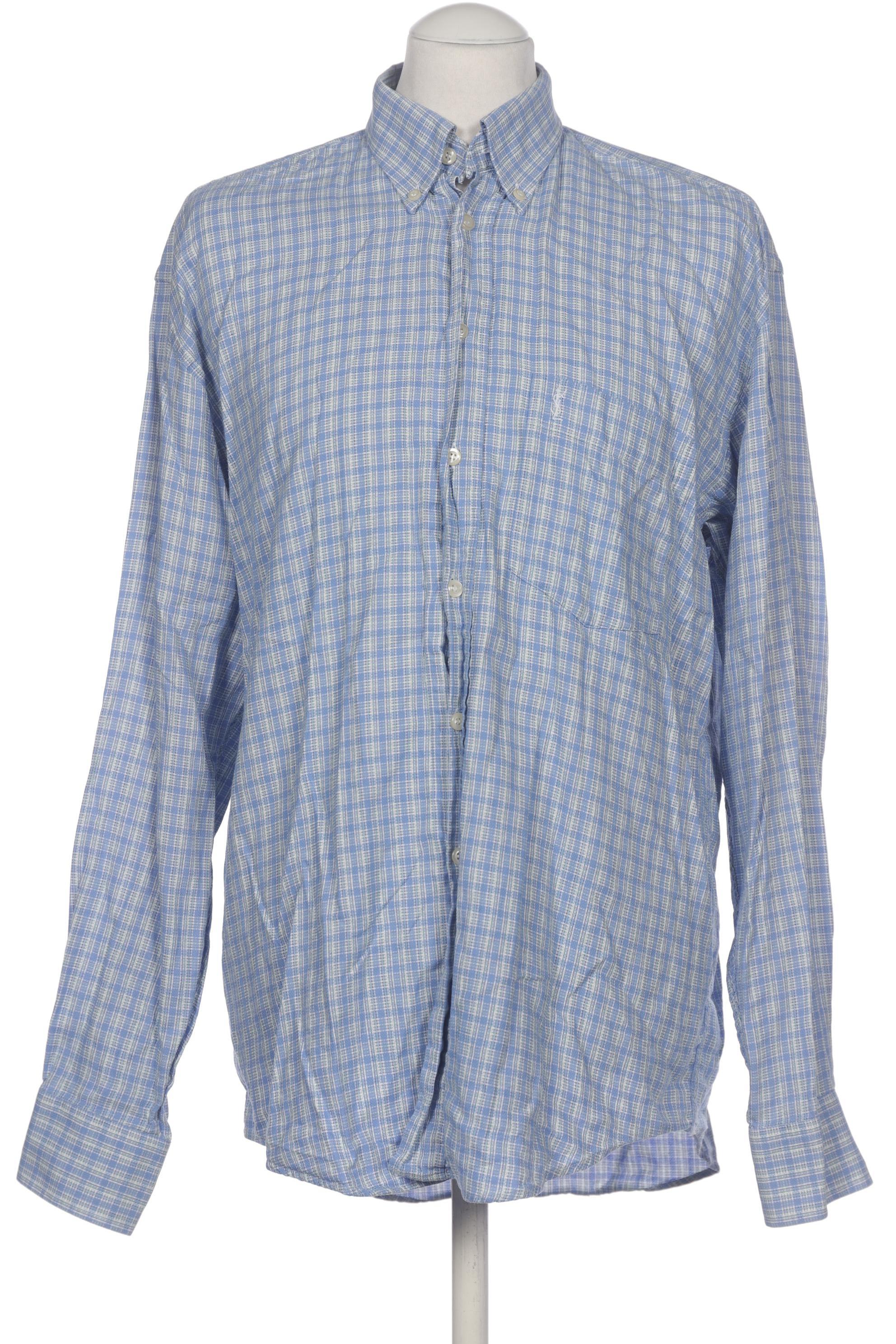 

Yves Saint Laurent Herren Hemd, blau, Gr. 50