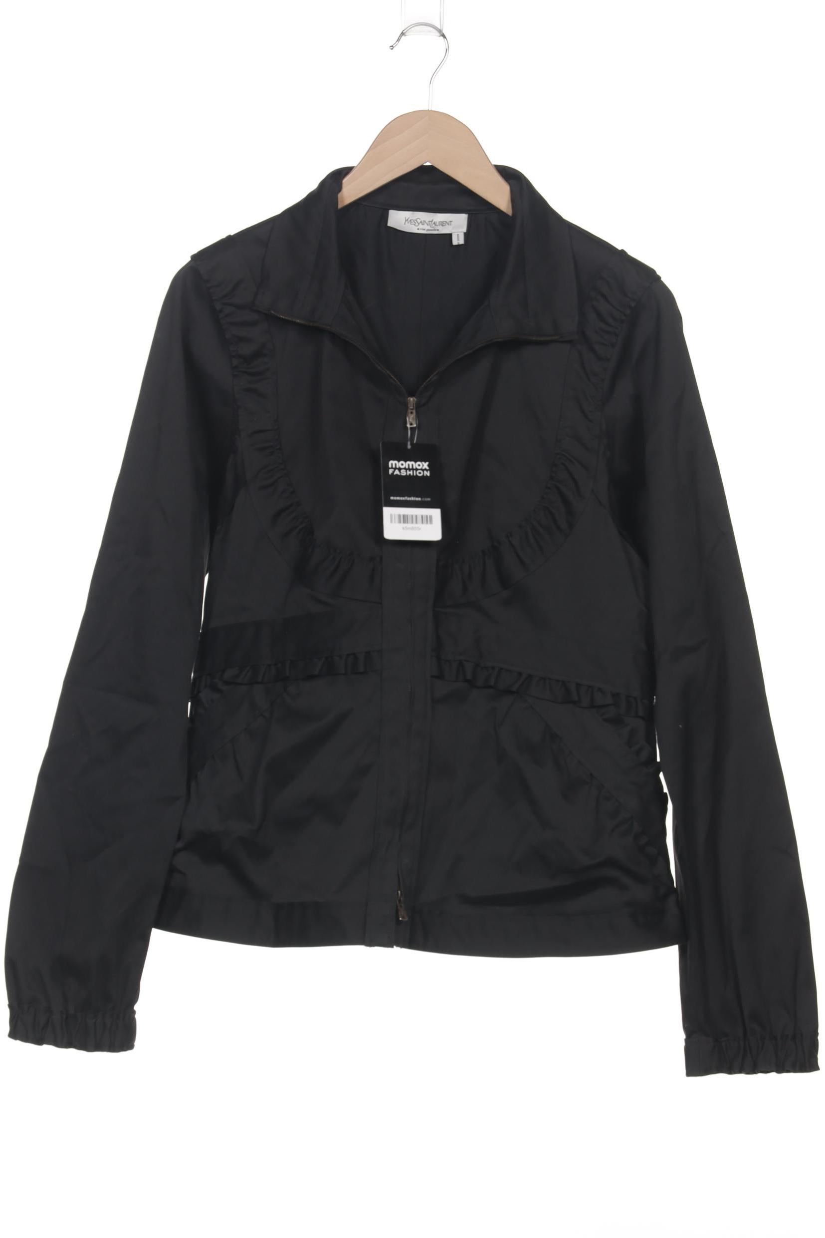 

Yves Saint Laurent Damen Jacke, schwarz, Gr. 46