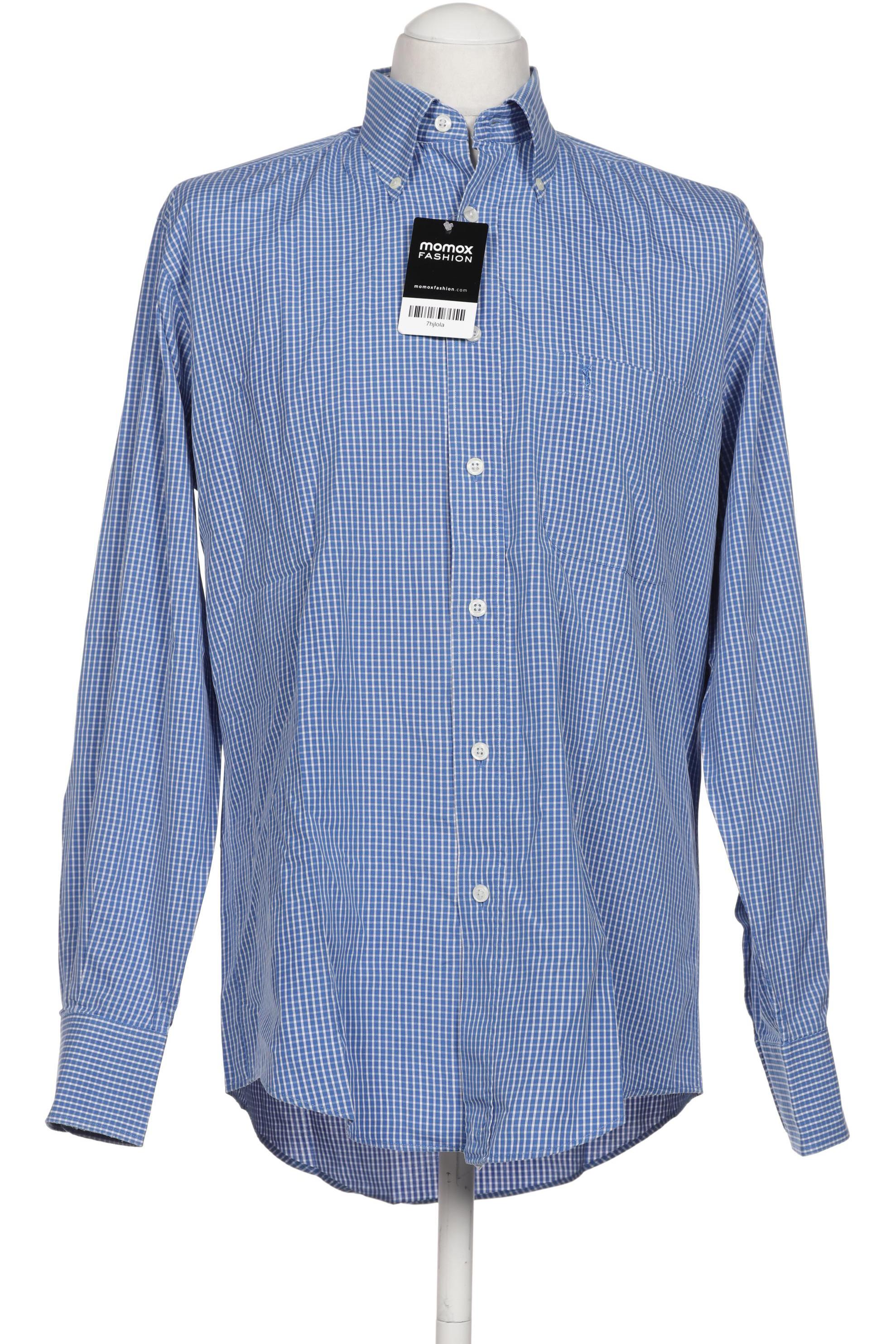 

Yves Saint Laurent Herren Hemd, blau, Gr. 46