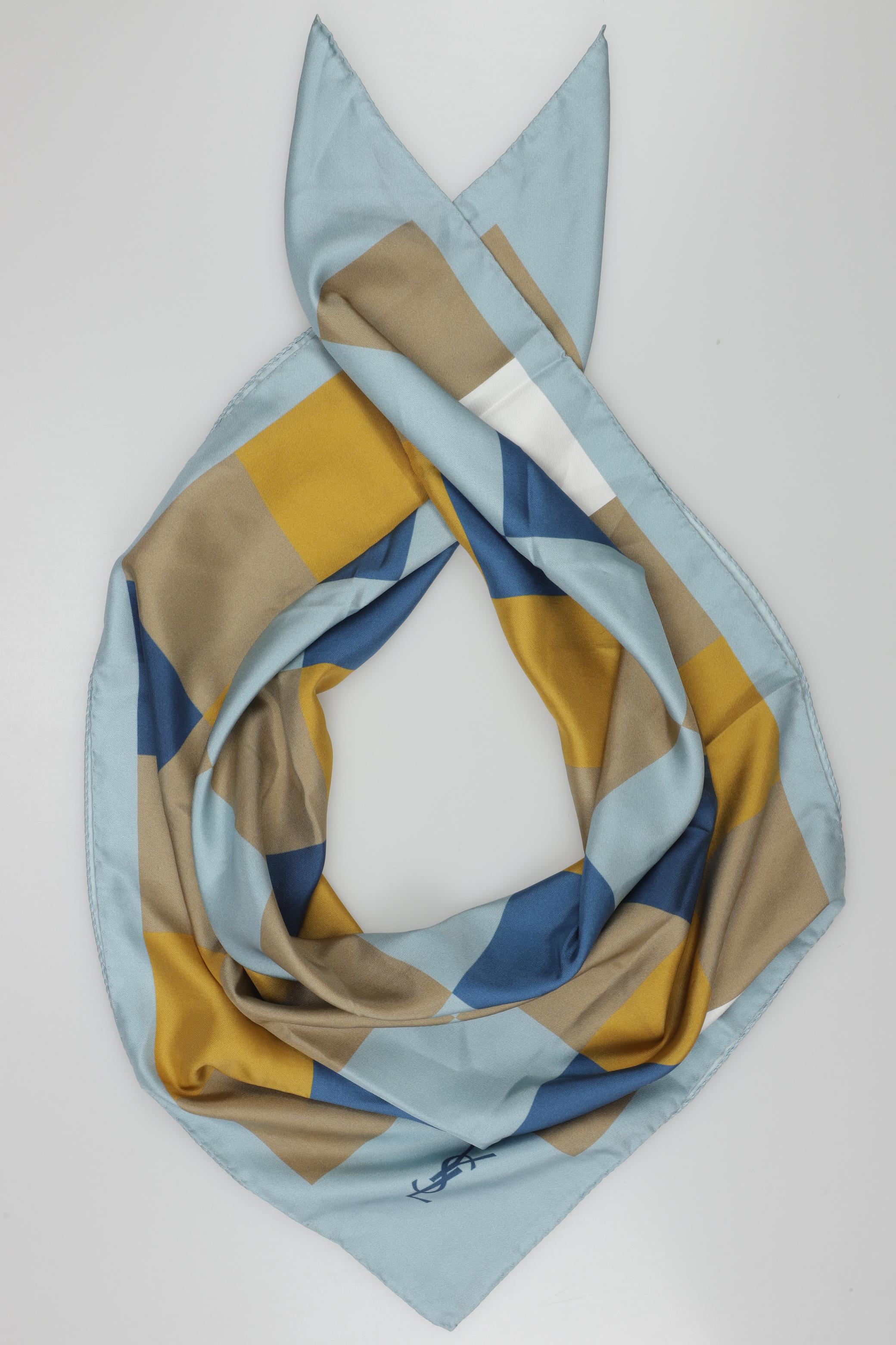

Yves Saint Laurent Damen Schal, mehrfarbig, Gr.