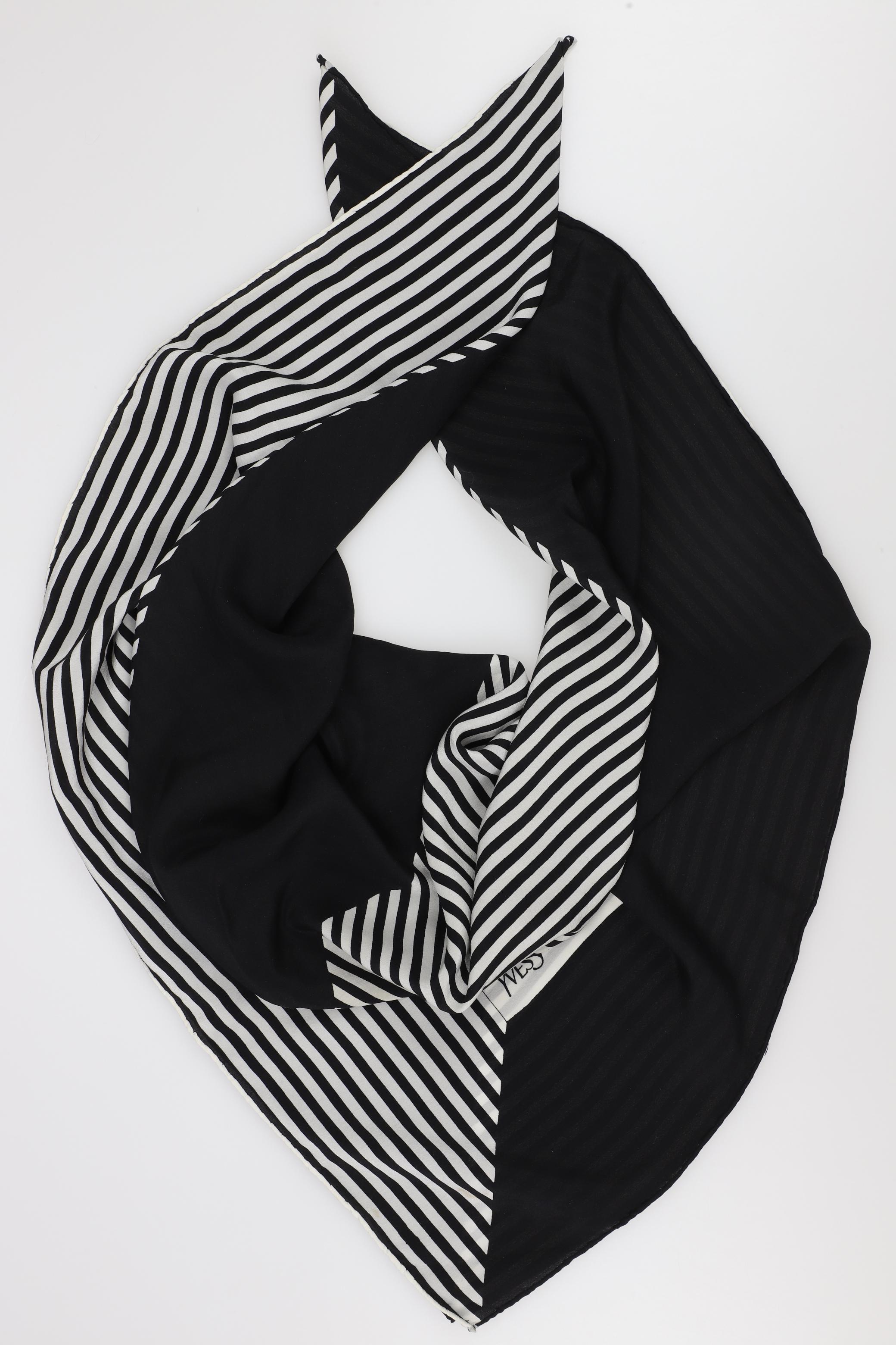 

Yves Saint Laurent Damen Schal, schwarz