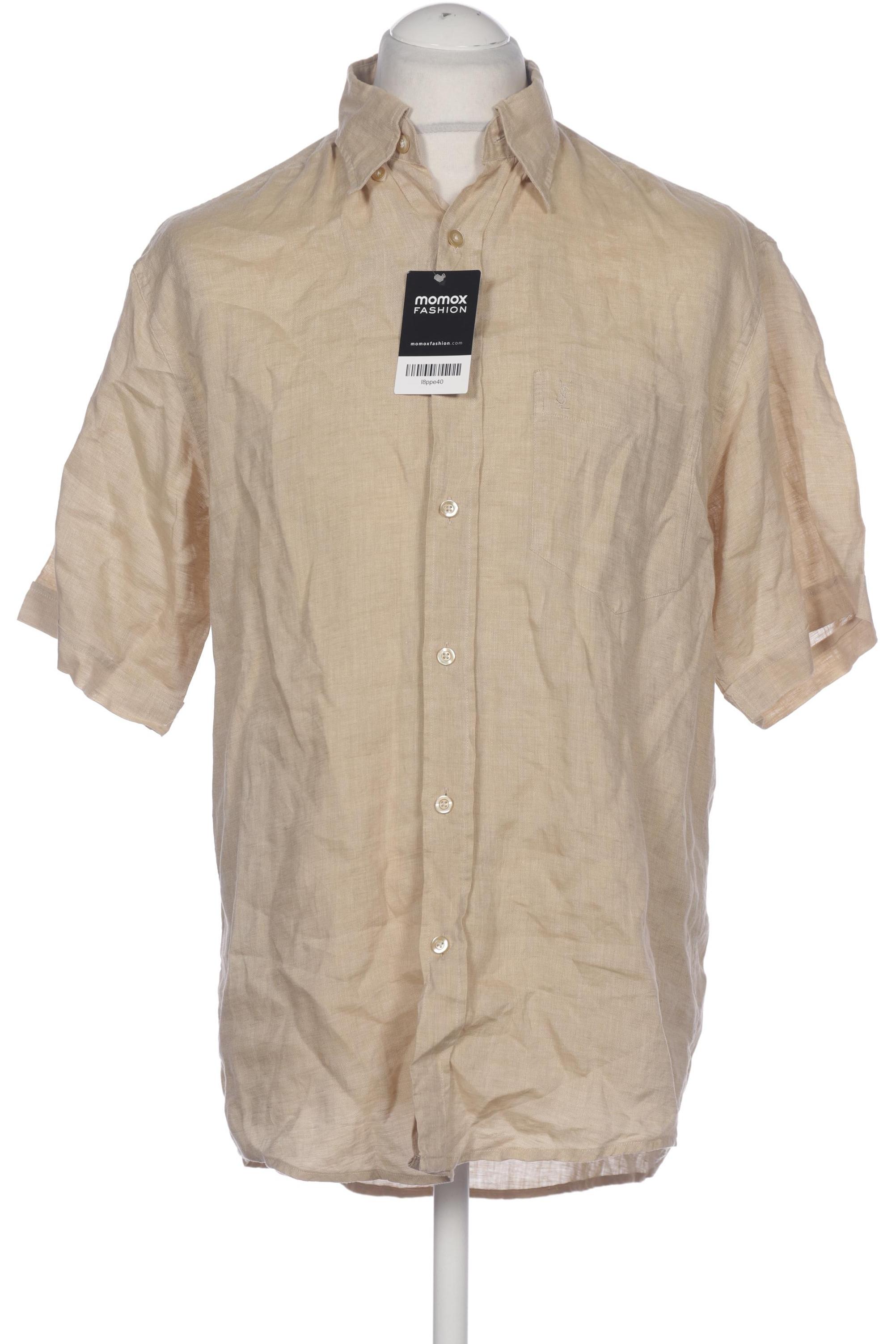 

Yves Saint Laurent Herren Hemd, beige, Gr. 50