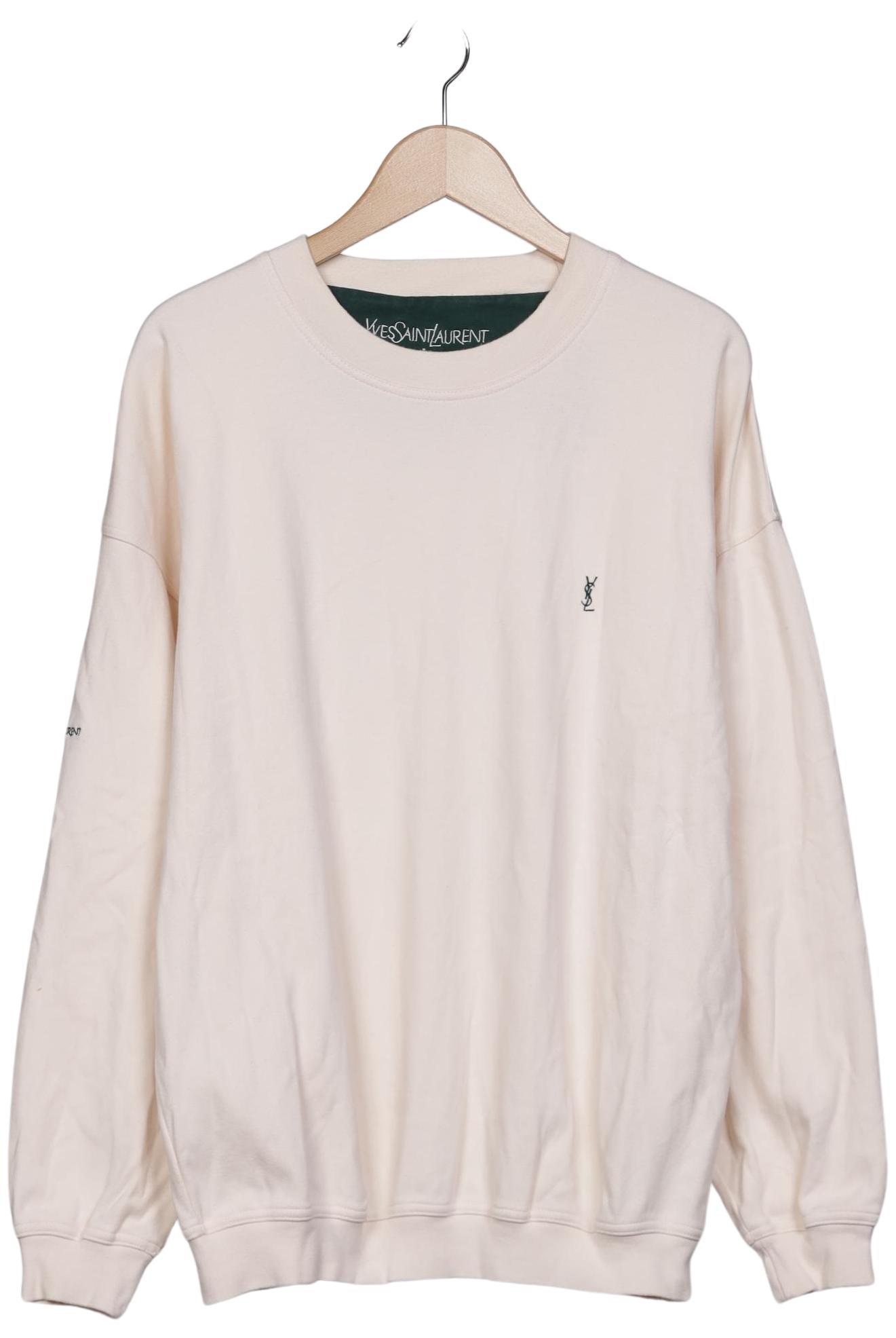 

Yves Saint Laurent Herren Sweatshirt, cremeweiß, Gr. 54