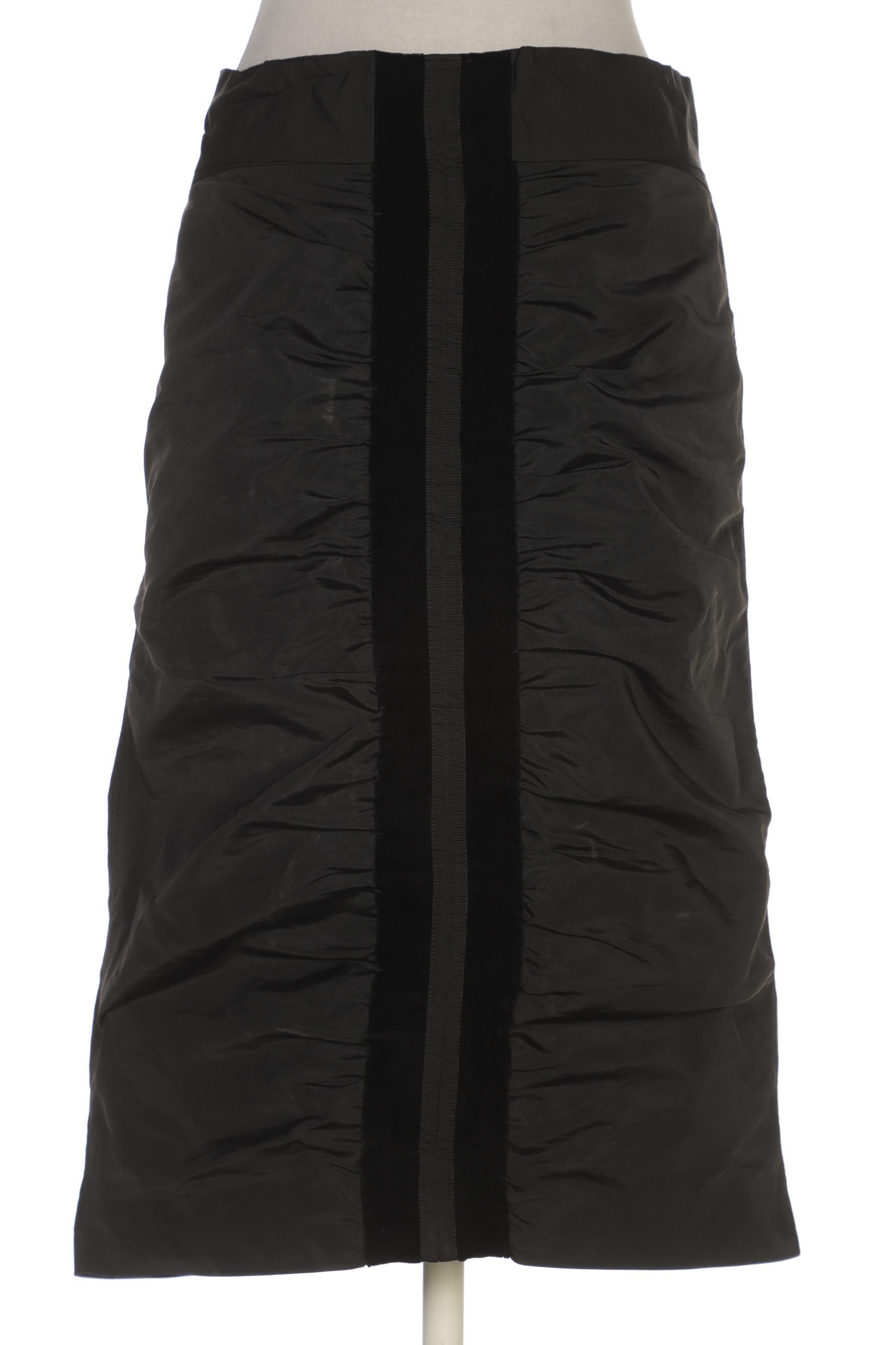 

Yves Saint Laurent Damen Rock, schwarz, Gr. 42
