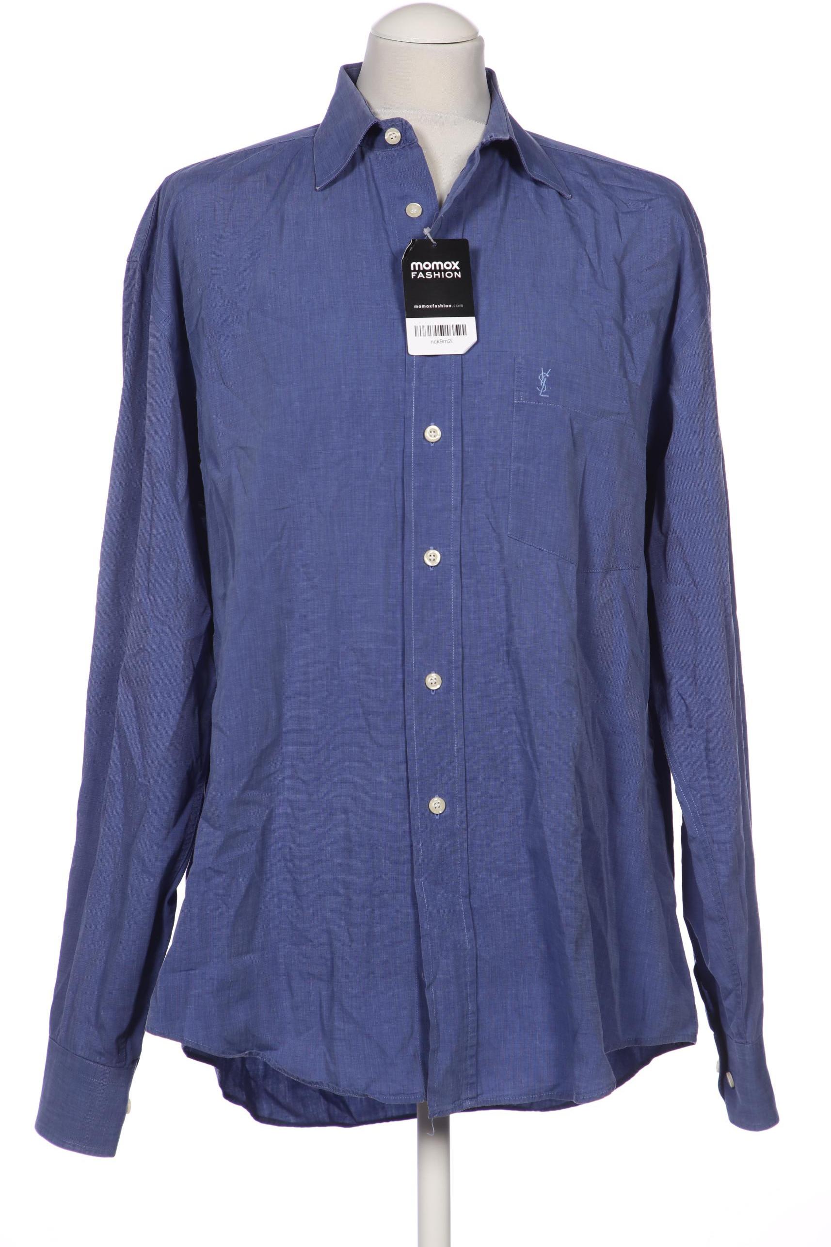 

Yves Saint Laurent Herren Hemd, blau