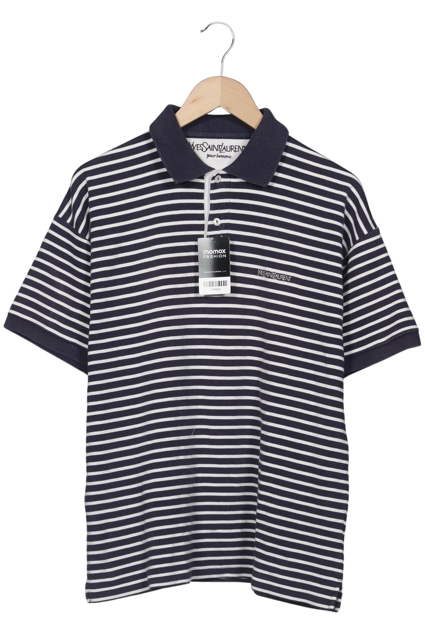 

Yves Saint Laurent Herren Poloshirt, marineblau, Gr. 48