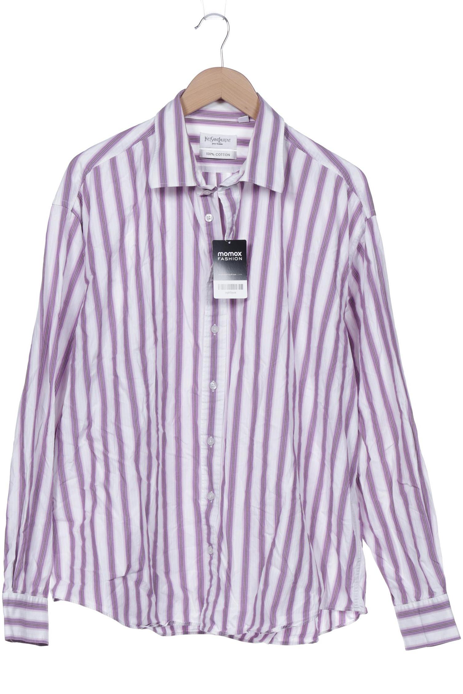 

Yves Saint Laurent Herren Hemd, flieder, Gr. 56