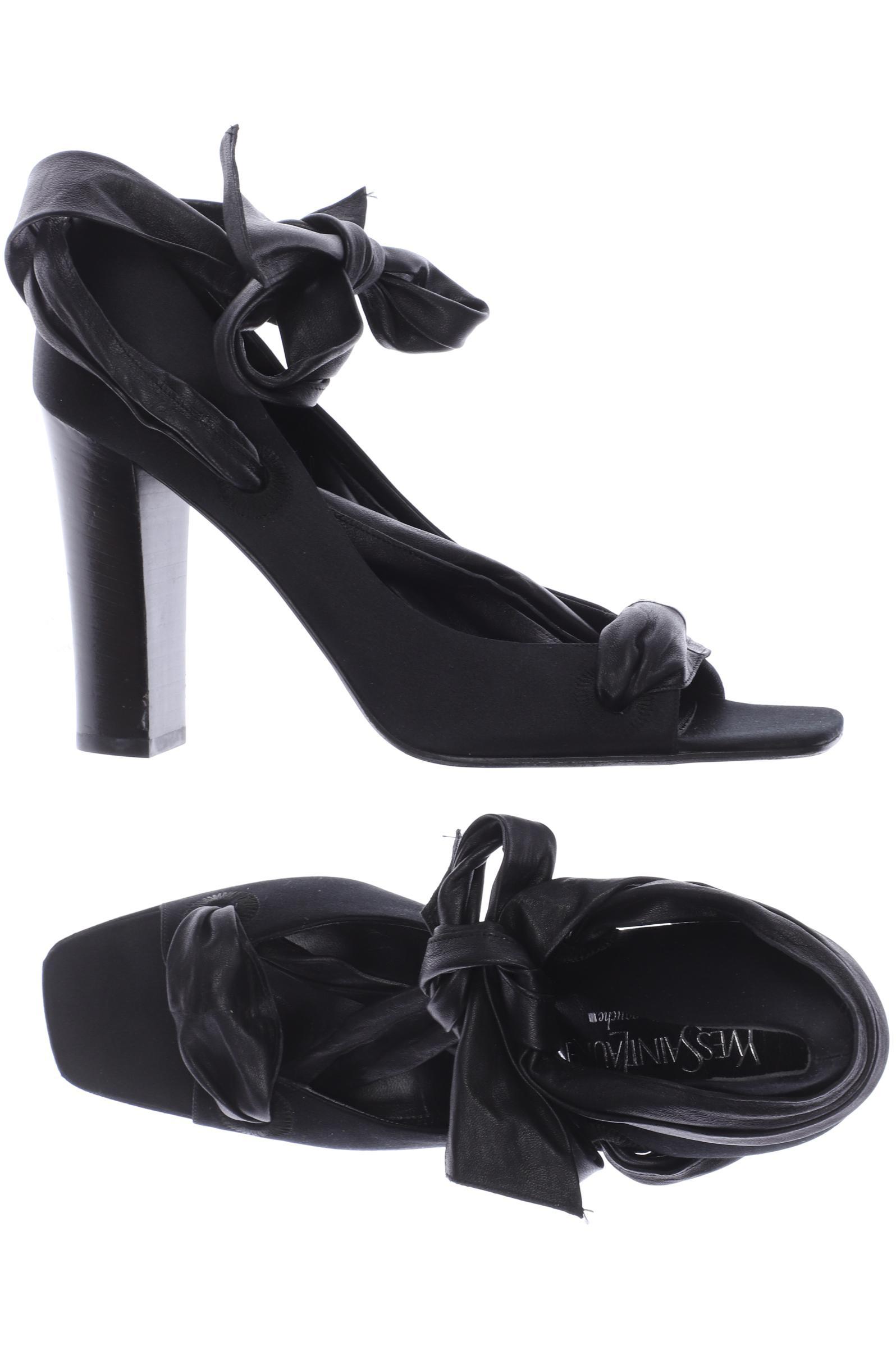 

Yves Saint Laurent Damen Sandale, schwarz, Gr. 38.5