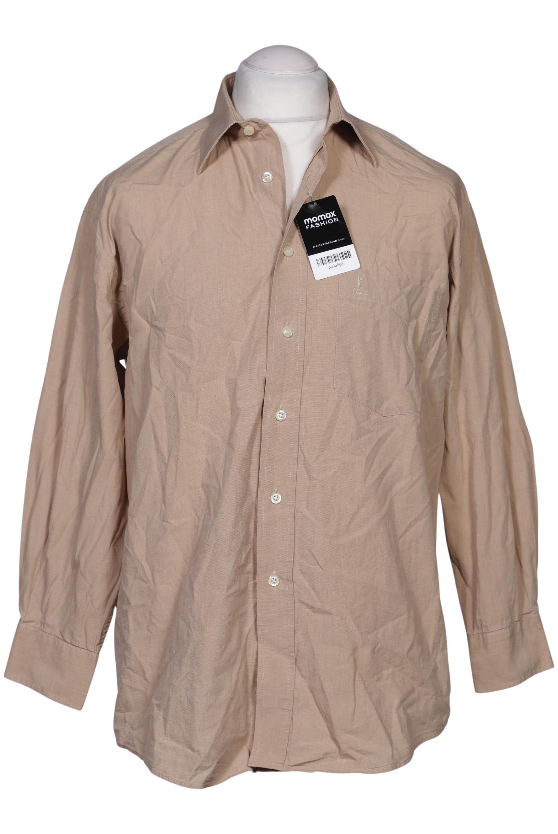 

Yves Saint Laurent Herren Hemd, beige, Gr. 52