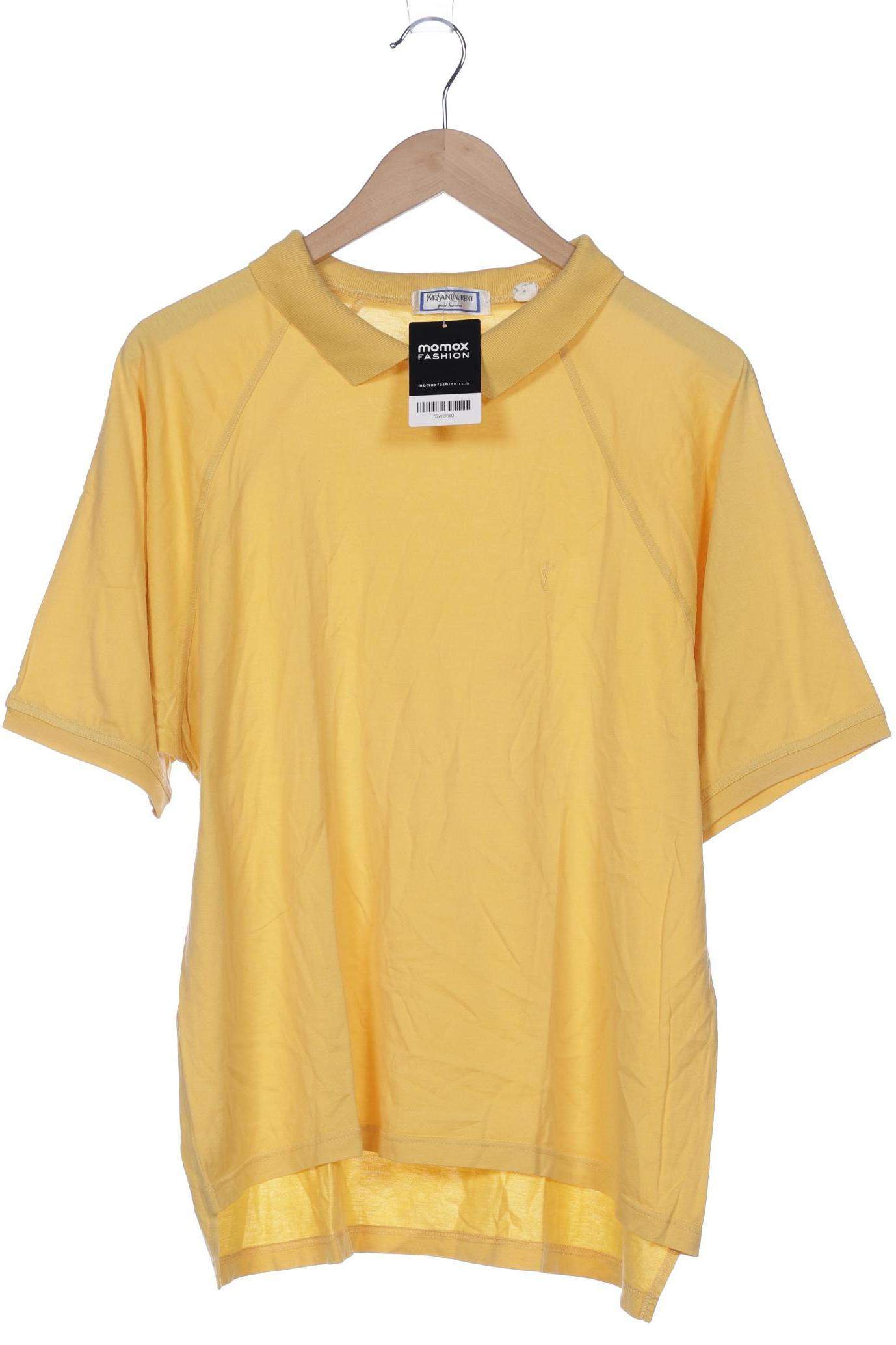 

Yves Saint Laurent Herren Poloshirt, gelb, Gr. 48