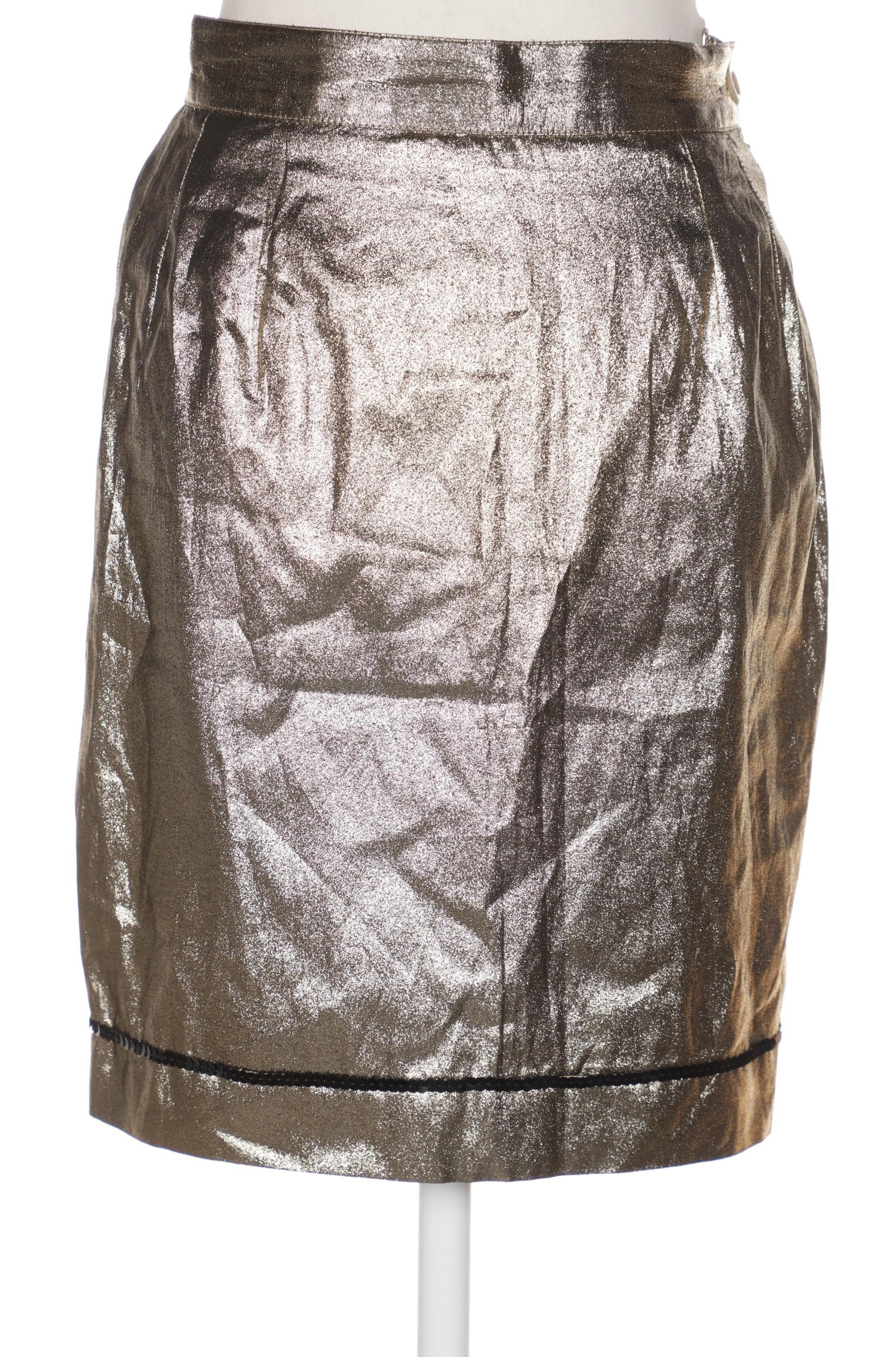 

Yves Saint Laurent Damen Rock, gold, Gr. 36