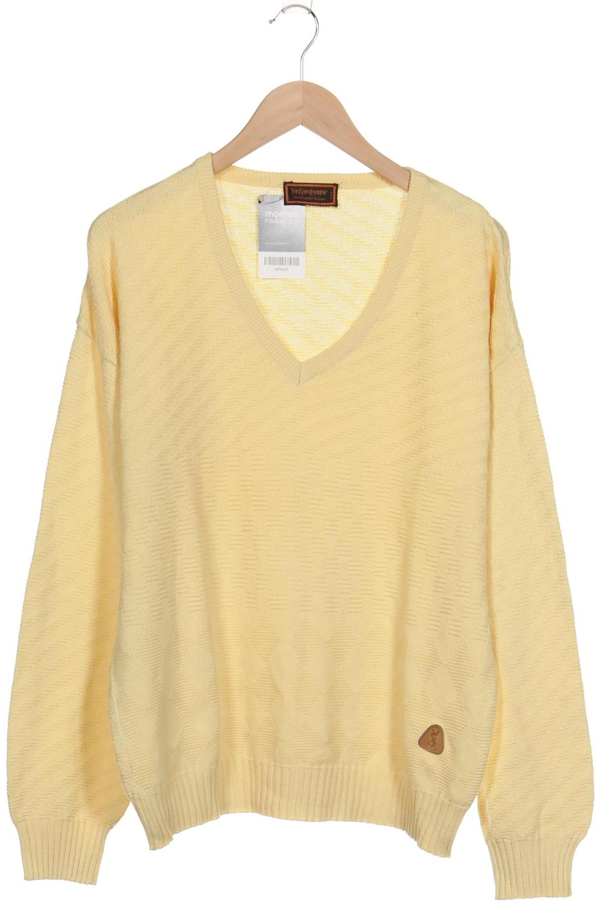 

Yves Saint Laurent Herren Pullover, gelb, Gr. 52