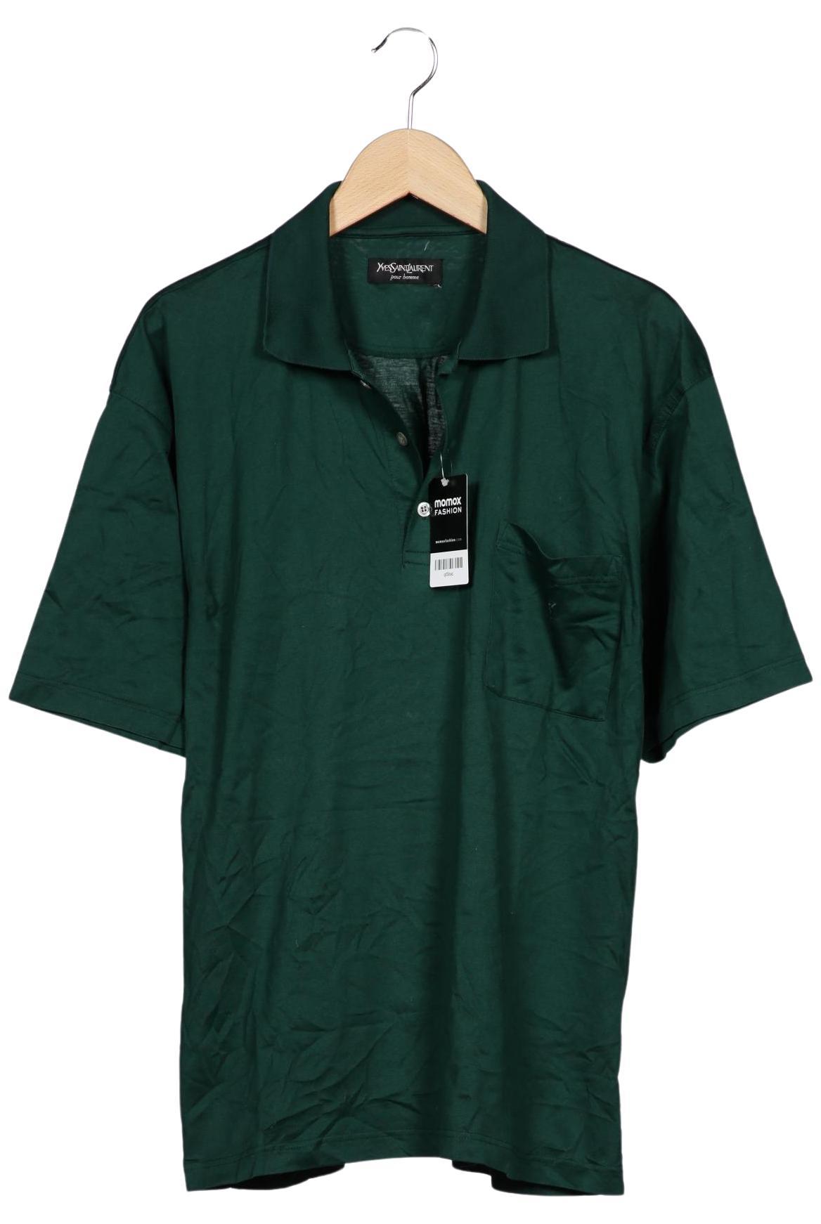 

Yves Saint Laurent Herren Poloshirt, grün, Gr. 54
