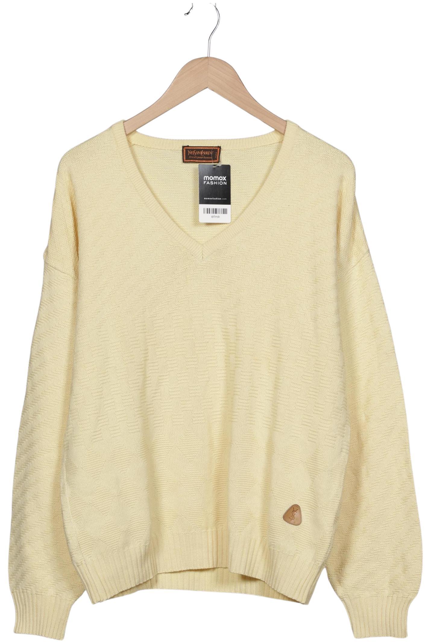 

Yves Saint Laurent Herren Pullover, gelb, Gr. 48