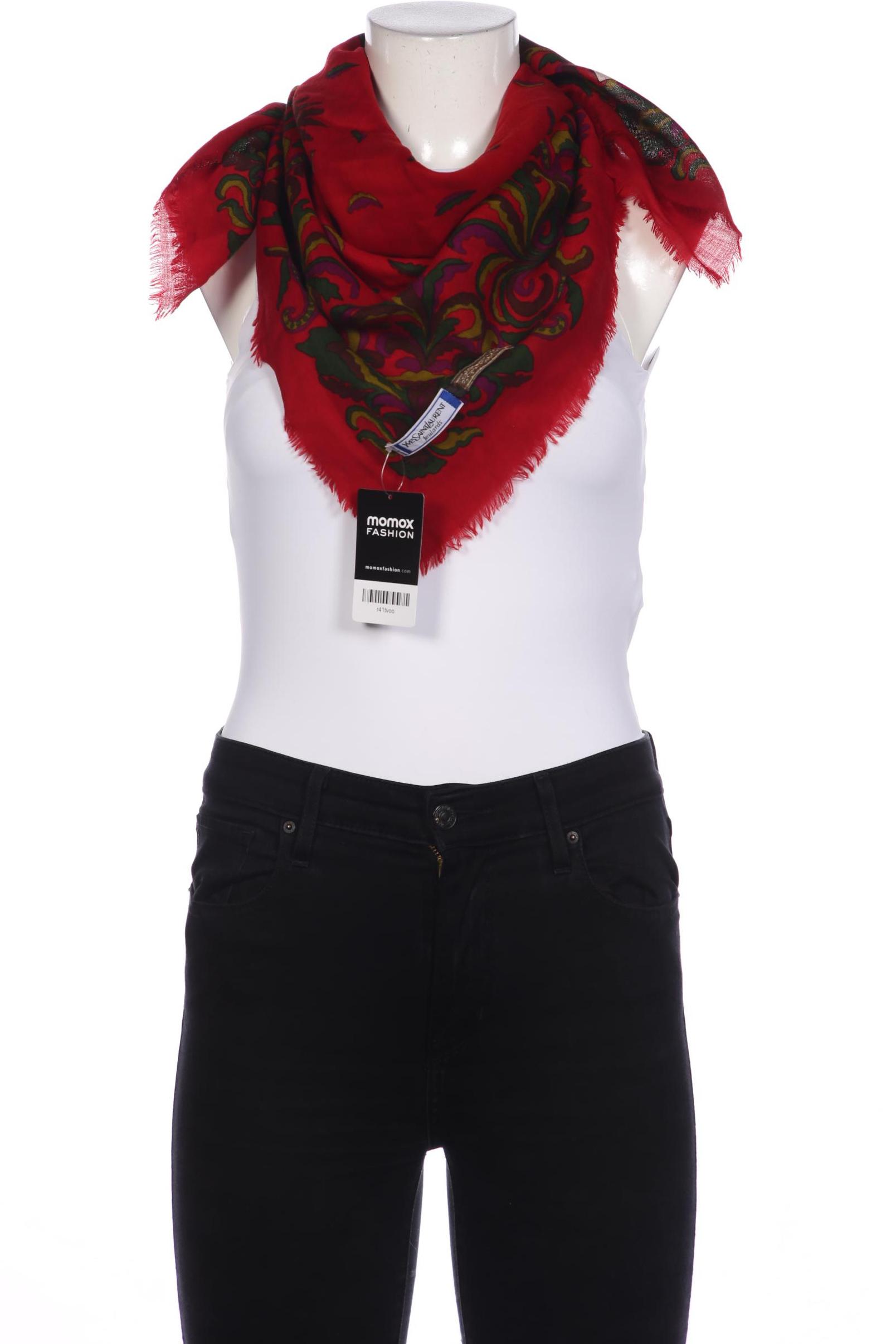 

Yves Saint Laurent Damen Schal, rot, Gr.