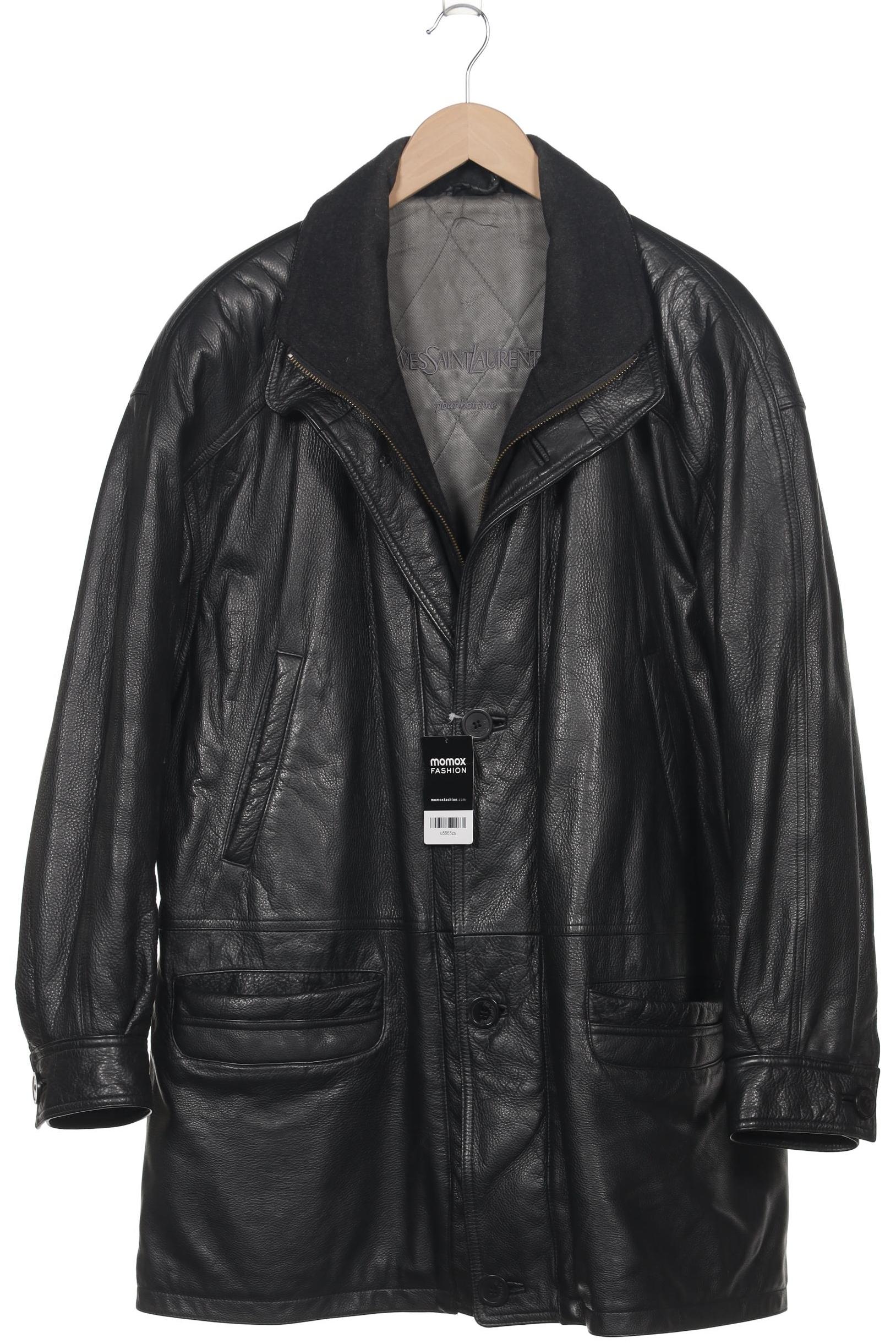 

Yves Saint Laurent Herren Jacke, schwarz, Gr. 54
